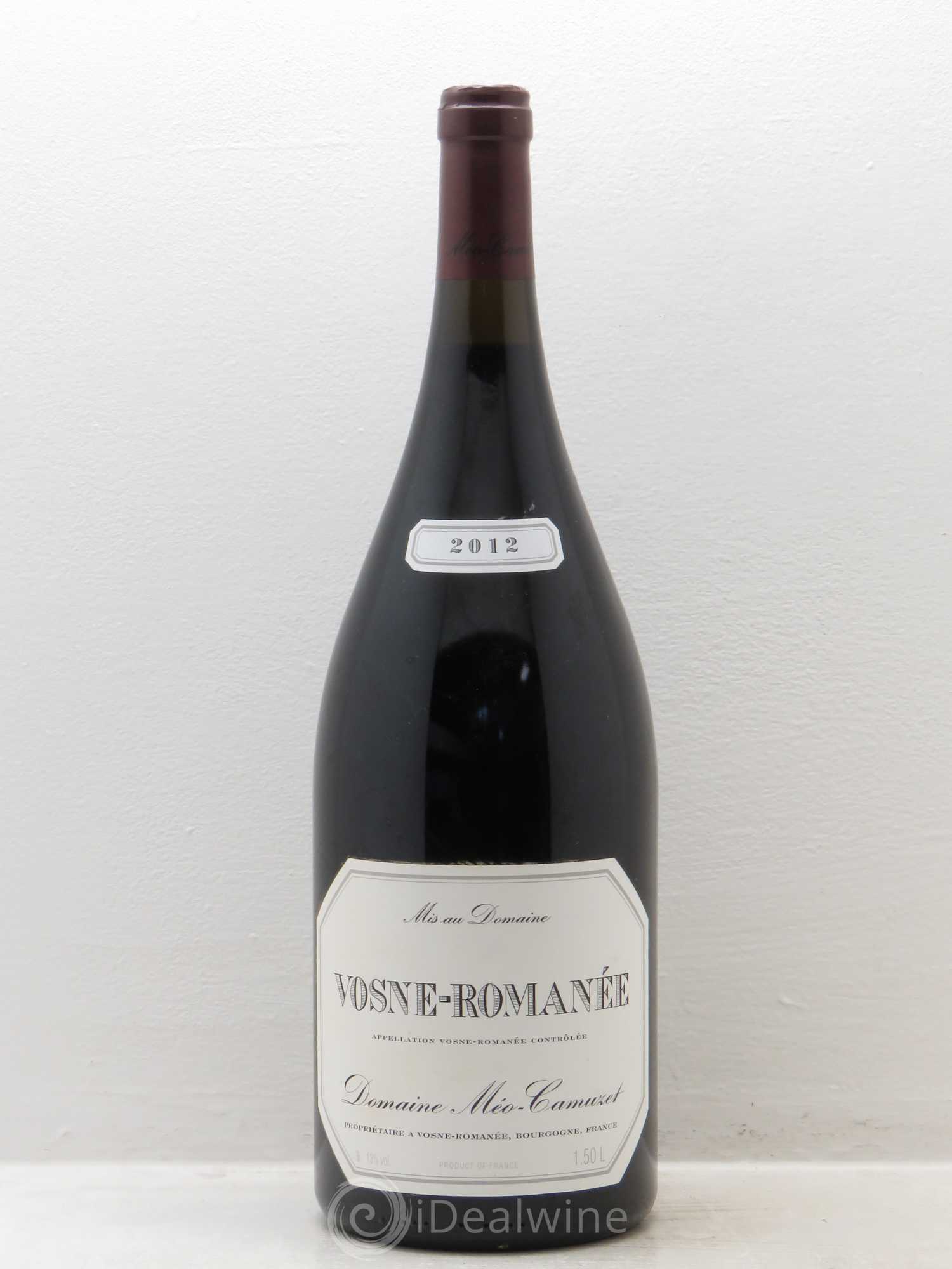 Vosne-Romanée Méo-Camuzet (Domaine) 2012 - Lot de 1 magnum - 0