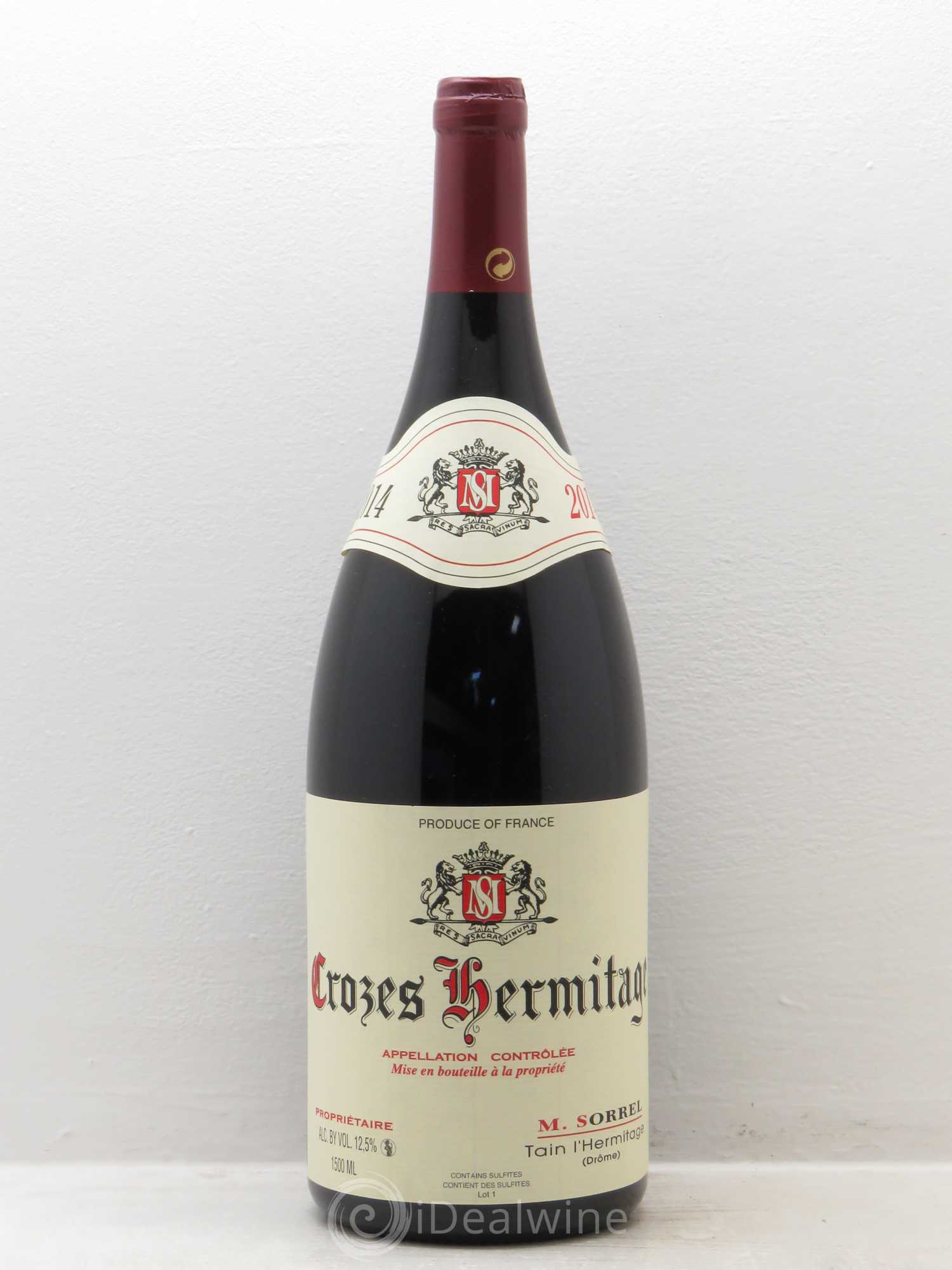 Crozes-Hermitage Domaine Marc Sorrel 2014 - Posten von 1 Magnum - 0