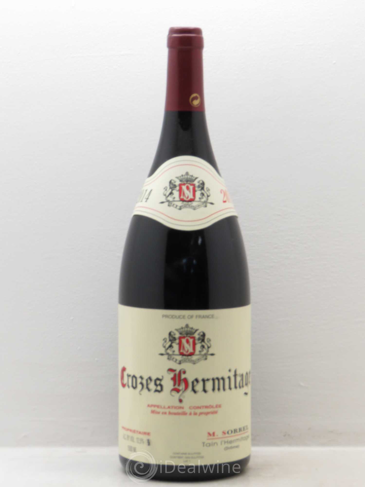 Crozes-Hermitage Domaine Marc Sorrel 2014 - Posten von 1 Magnum - 0