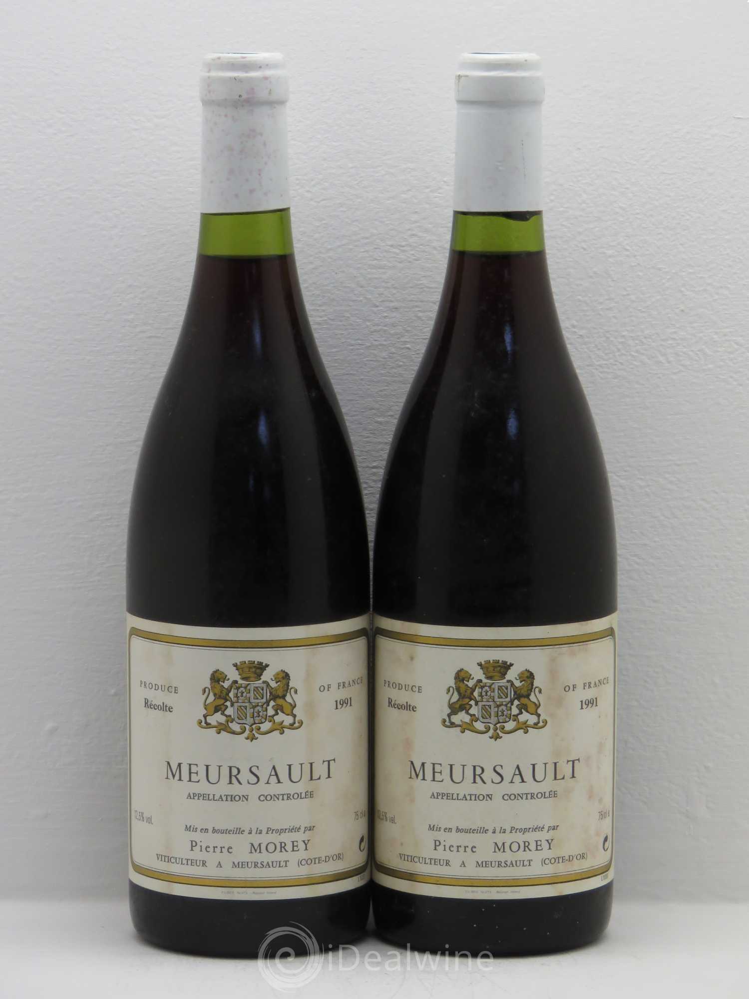 Meursault 1991 - Posten von 2 Flaschen - 0