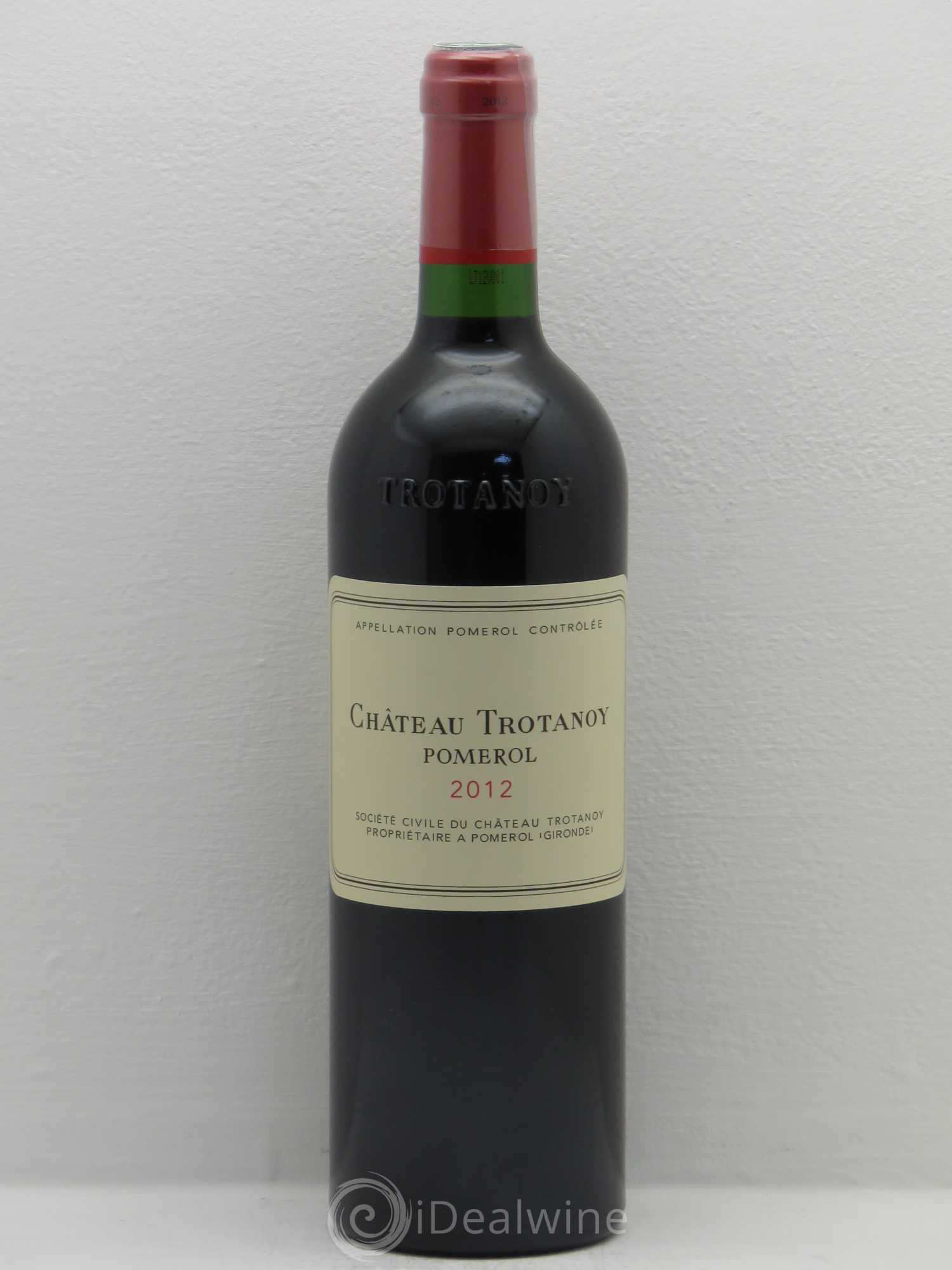 Château Trotanoy 2012 - Lot de 1 bouteille - 0