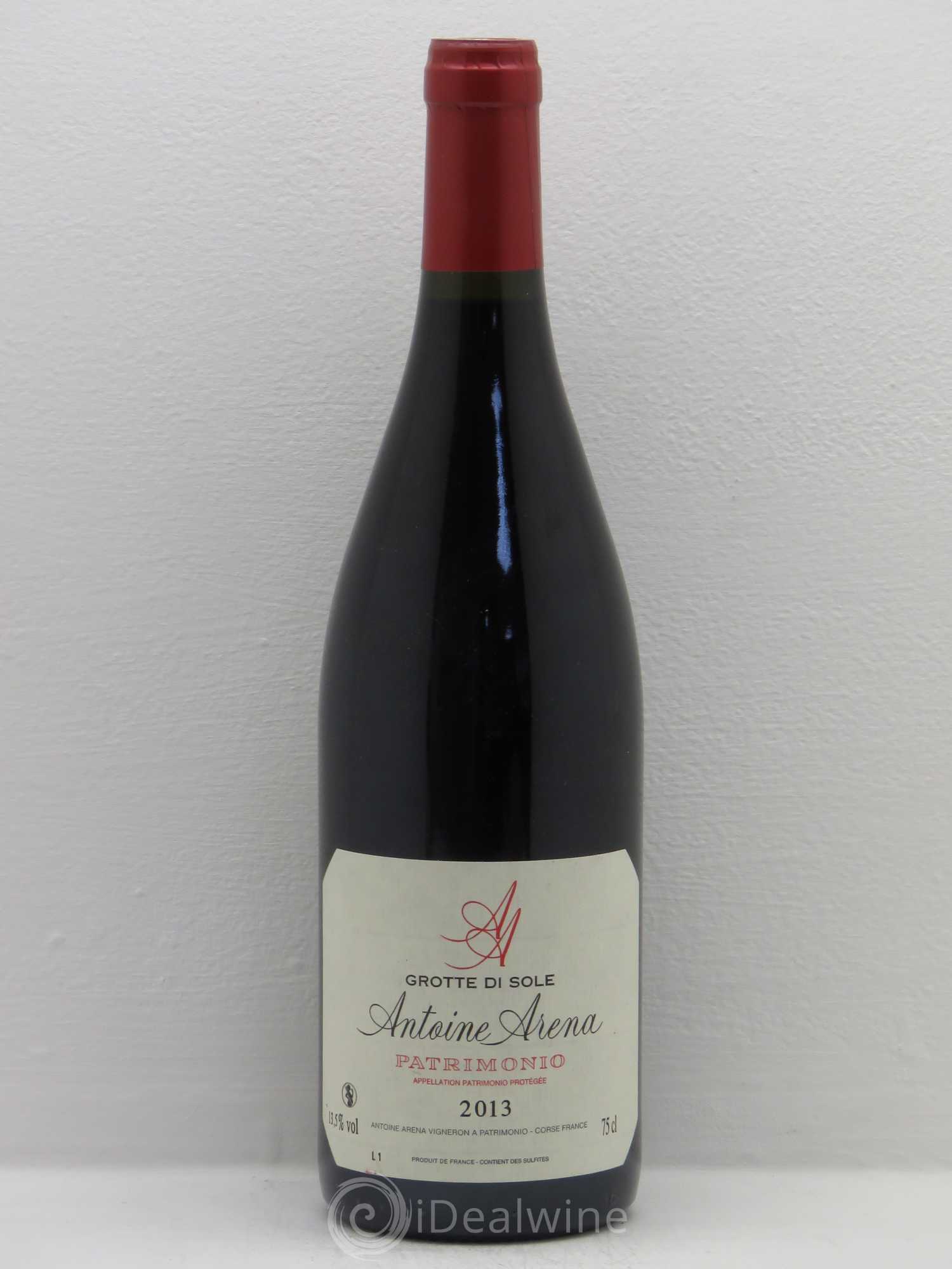Patrimonio Grotte di Sole Antoine Arena 2013 - Lot de 1 bouteille - 0