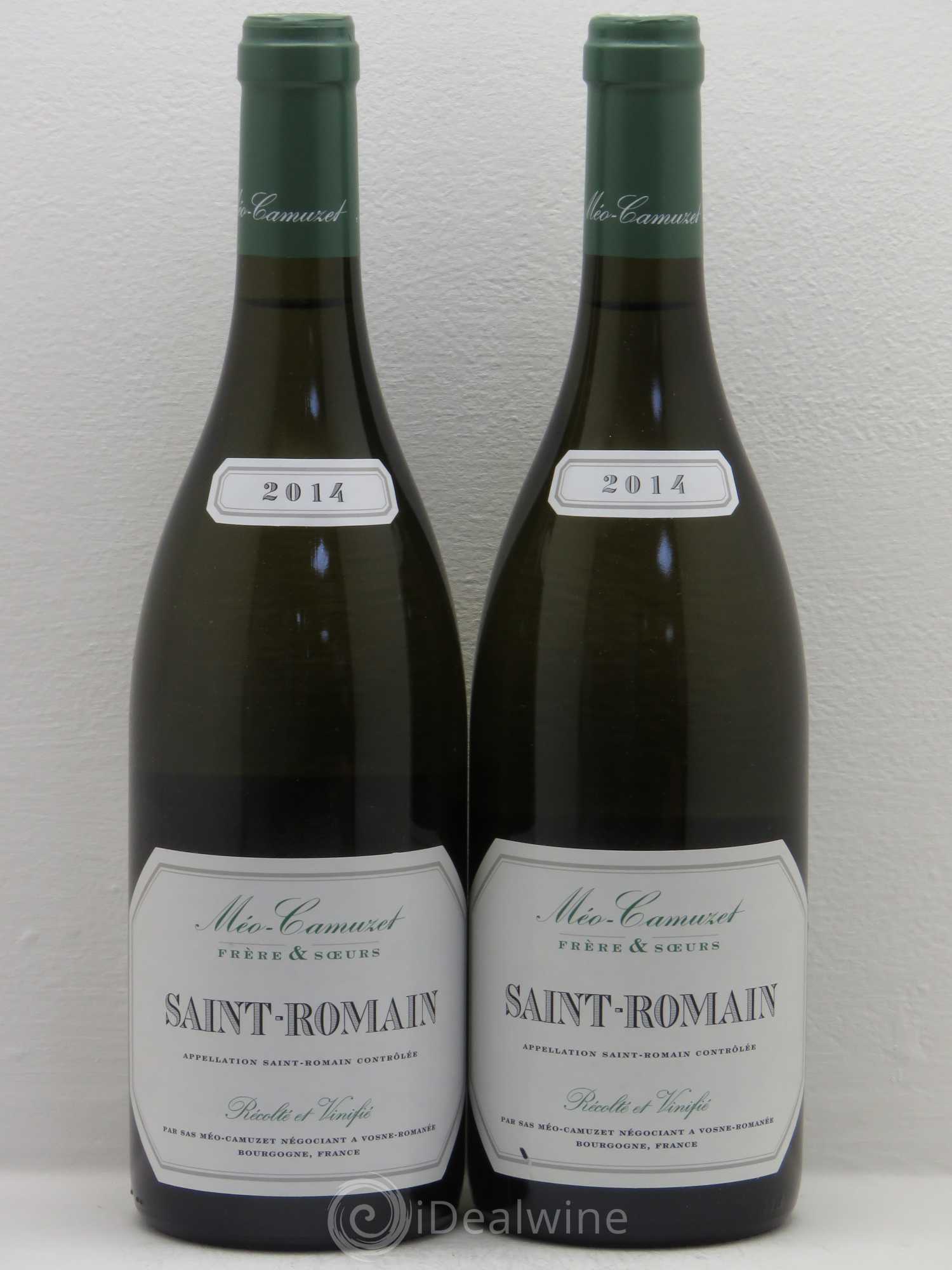 Saint-Romain Méo-Camuzet (Domaine) 2014 - Lot de 2 bouteilles - 0