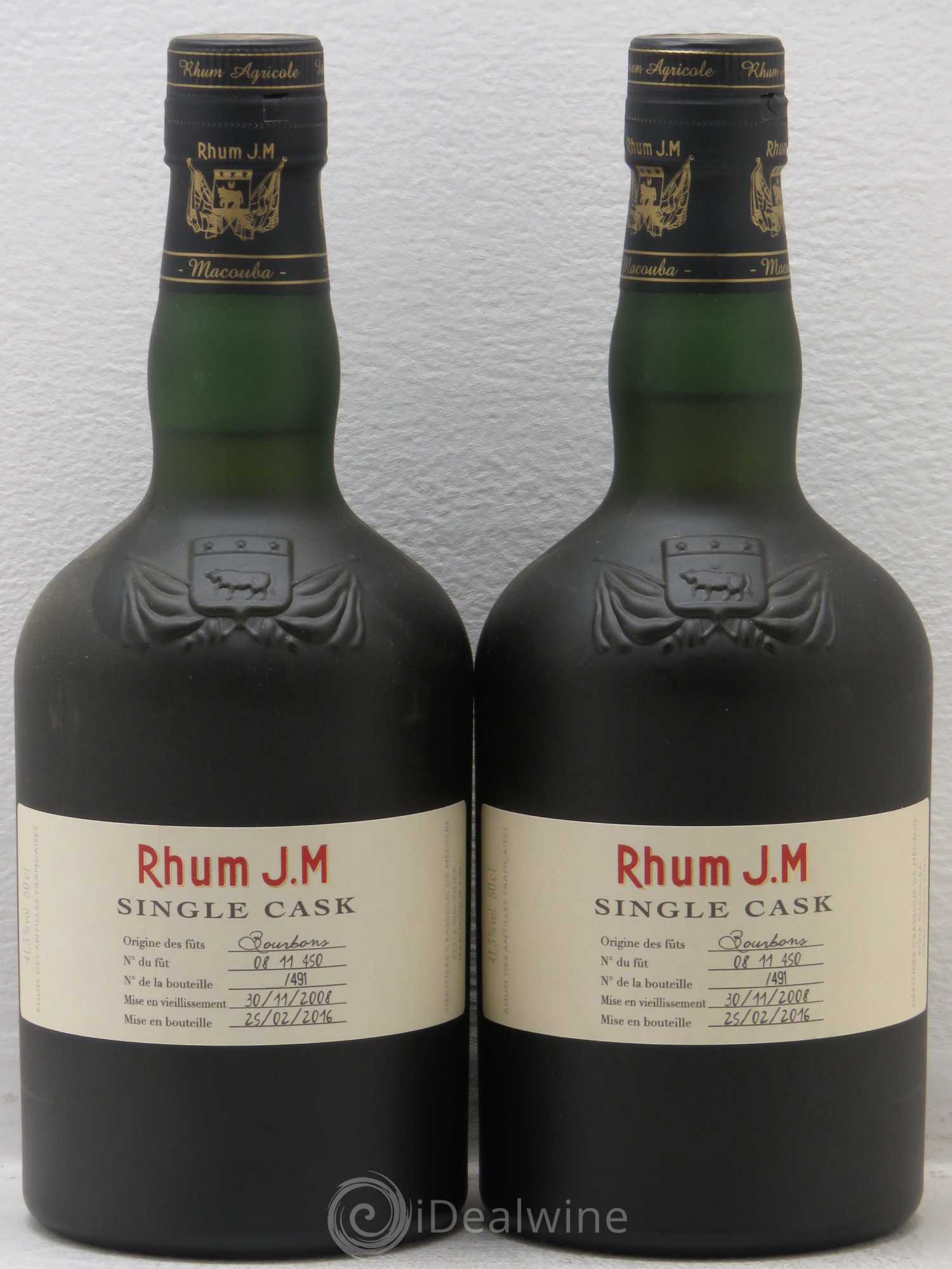 Rhum 2008 - Lotto di 2 bottiglie - 0
