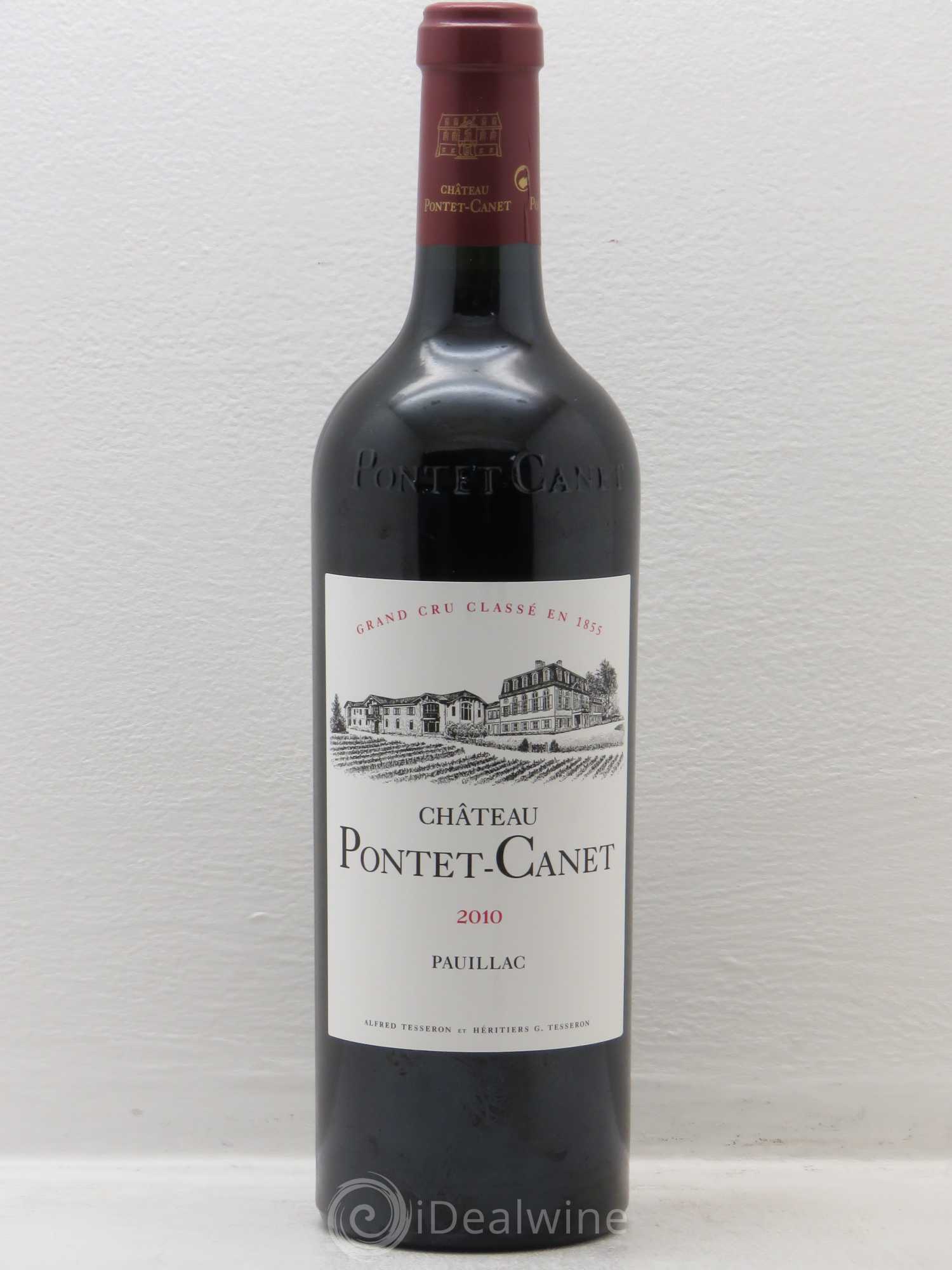 Château Pontet Canet 5ème Grand Cru Classé 2010 - Lot de 1 bouteille - 0