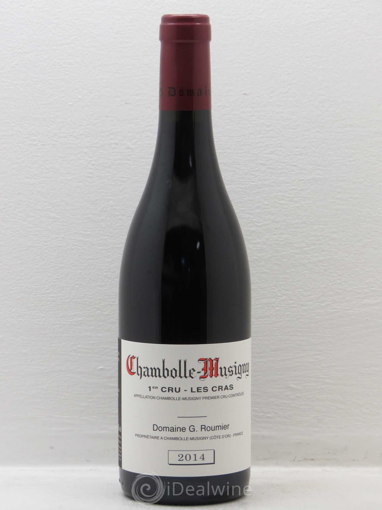 Chambolle-Musigny 1er Cru Les Cras Georges Roumier (Domaine) 2014 - Lot de 1 bouteille - 0