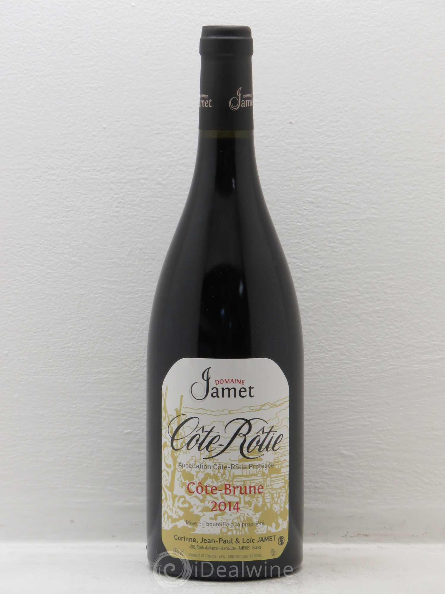Côte-Rôtie Côte Brune Jamet (Domaine) 2014 - Lot de 1 bouteille - 0