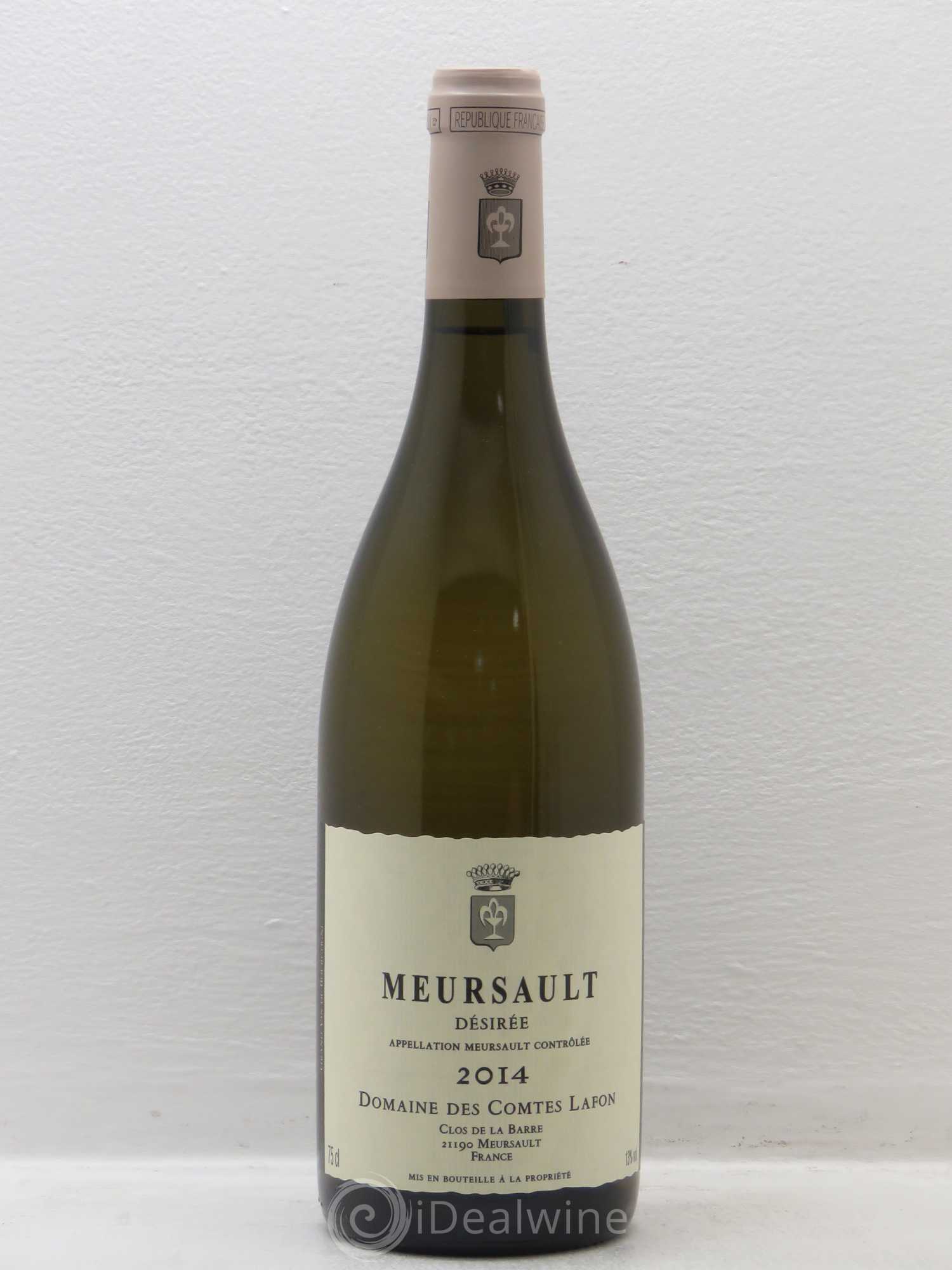 Meursault Désirée Comtes Lafon (Domaine des) 2014 - Lot de 1 bouteille - 0