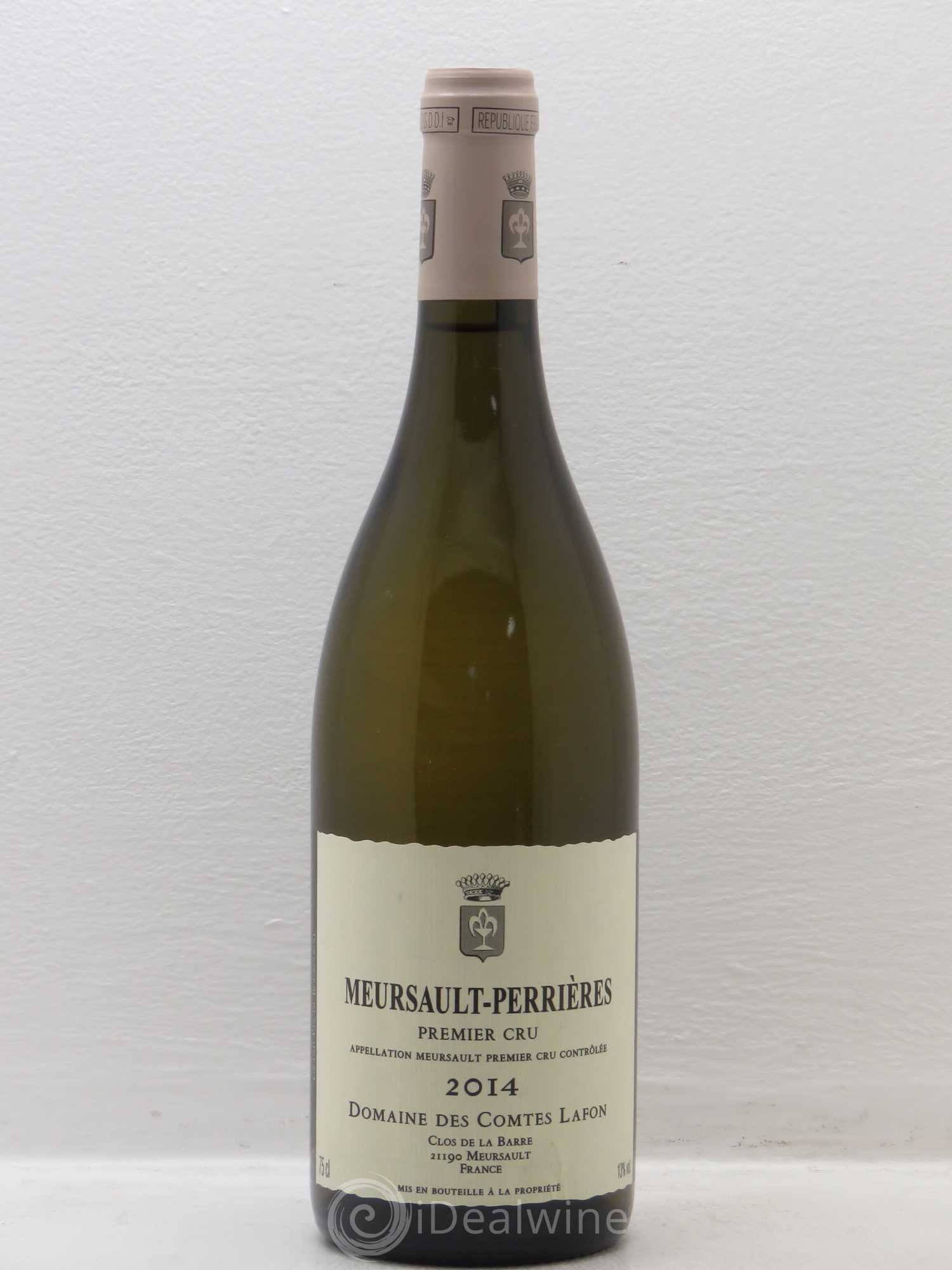Meursault 1er Cru Perrières Comtes Lafon (Domaine des) 2014 - Lot de 1 bouteille - 0