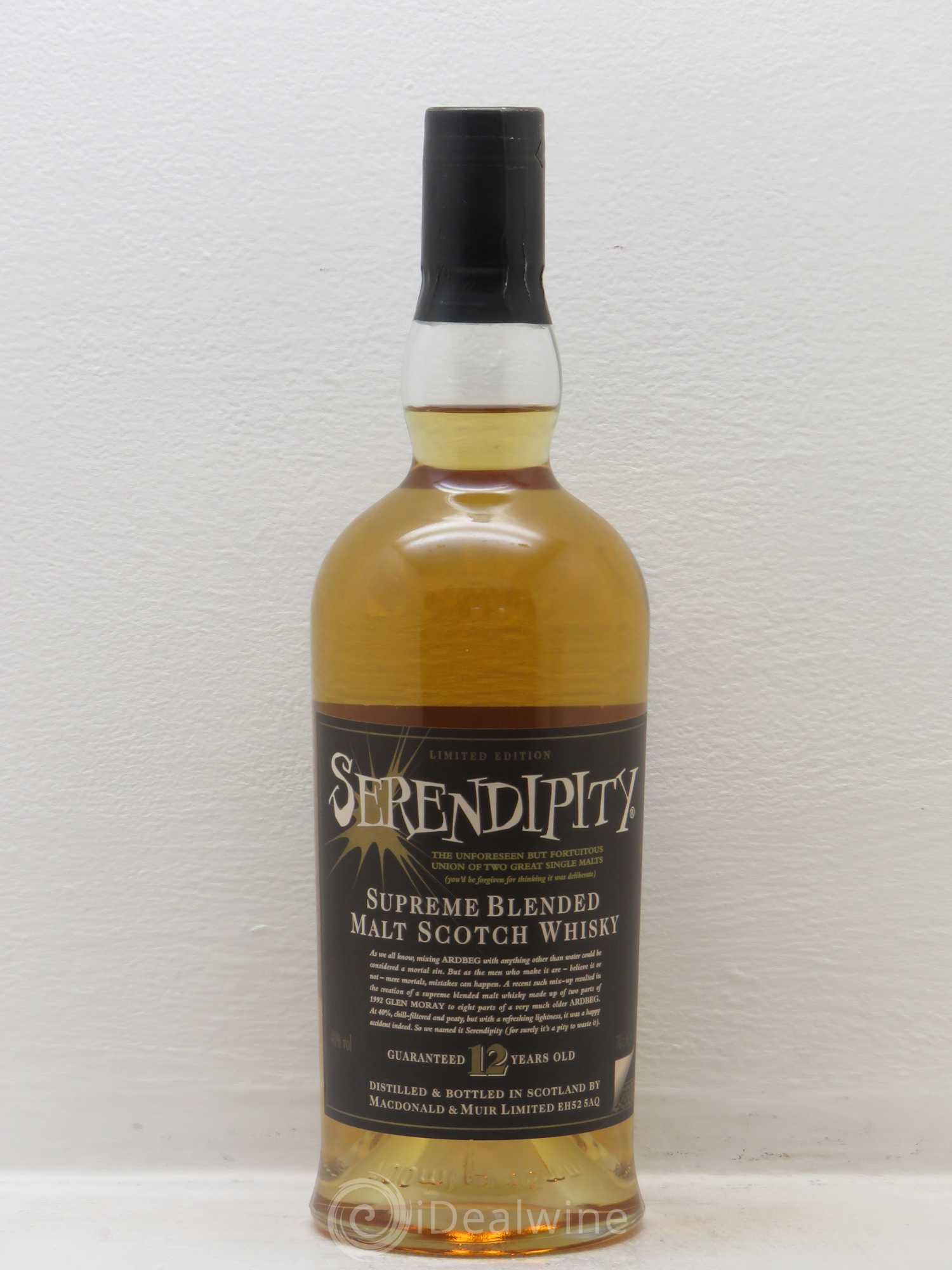 Whisky Ecosse/Islay Whisky Ambré Ardbeg Serendipity 40% 12YO - Posten von 1 Flasche - 0