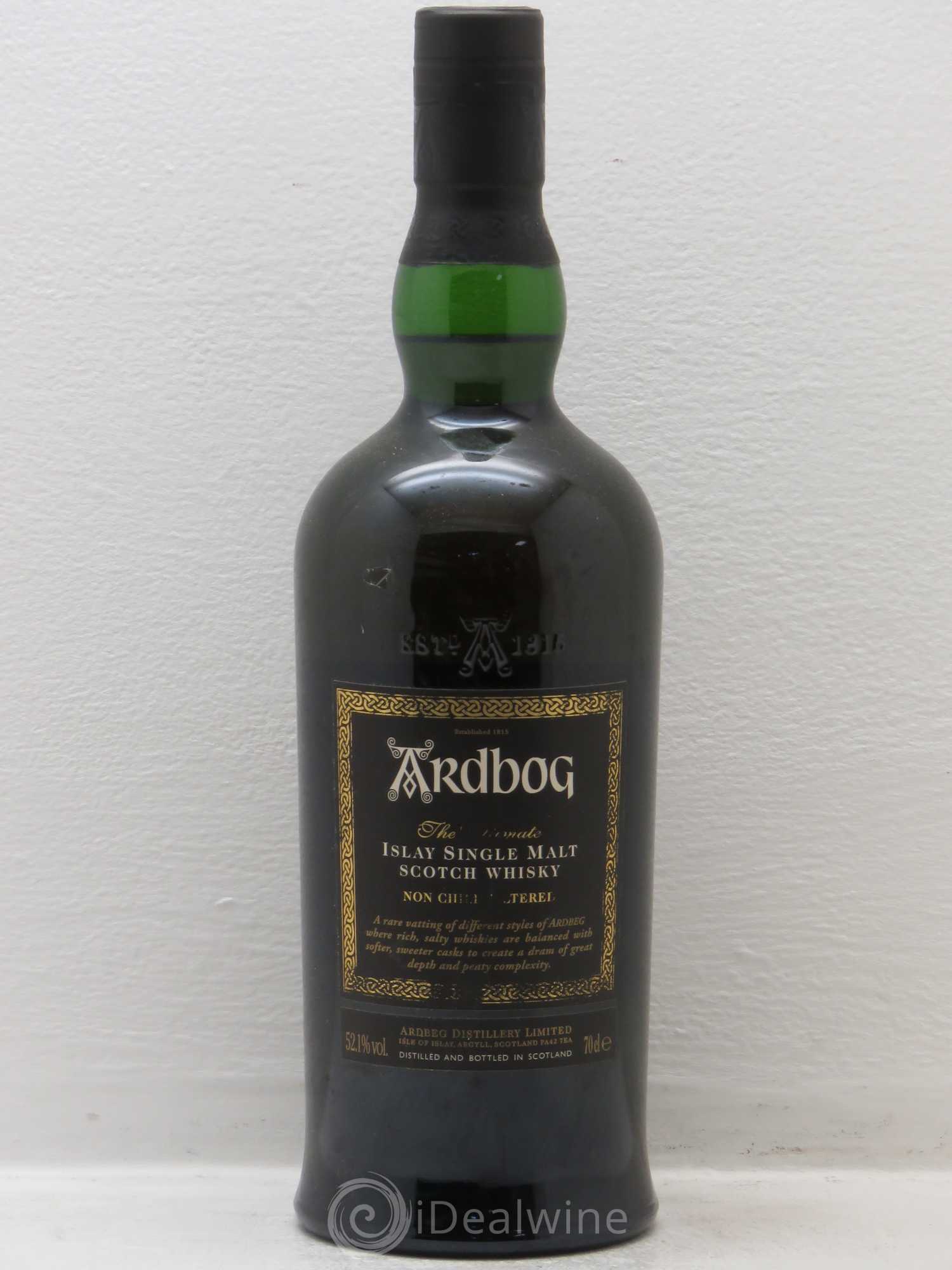 Whisky Ecosse/Islay Whisky Ambré Ardbog limited édition 52,1° single malt - Posten von 1 Flasche - 0