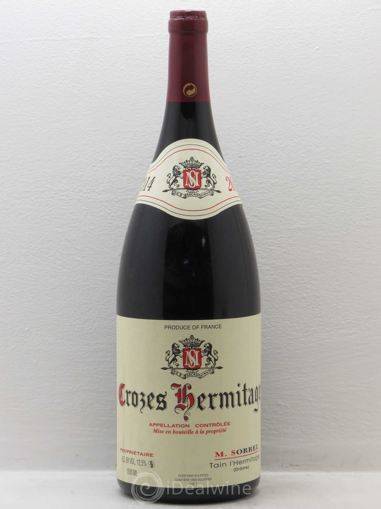 Crozes-Hermitage Domaine Marc Sorrel 2014 - Posten von 1 Magnum - 0