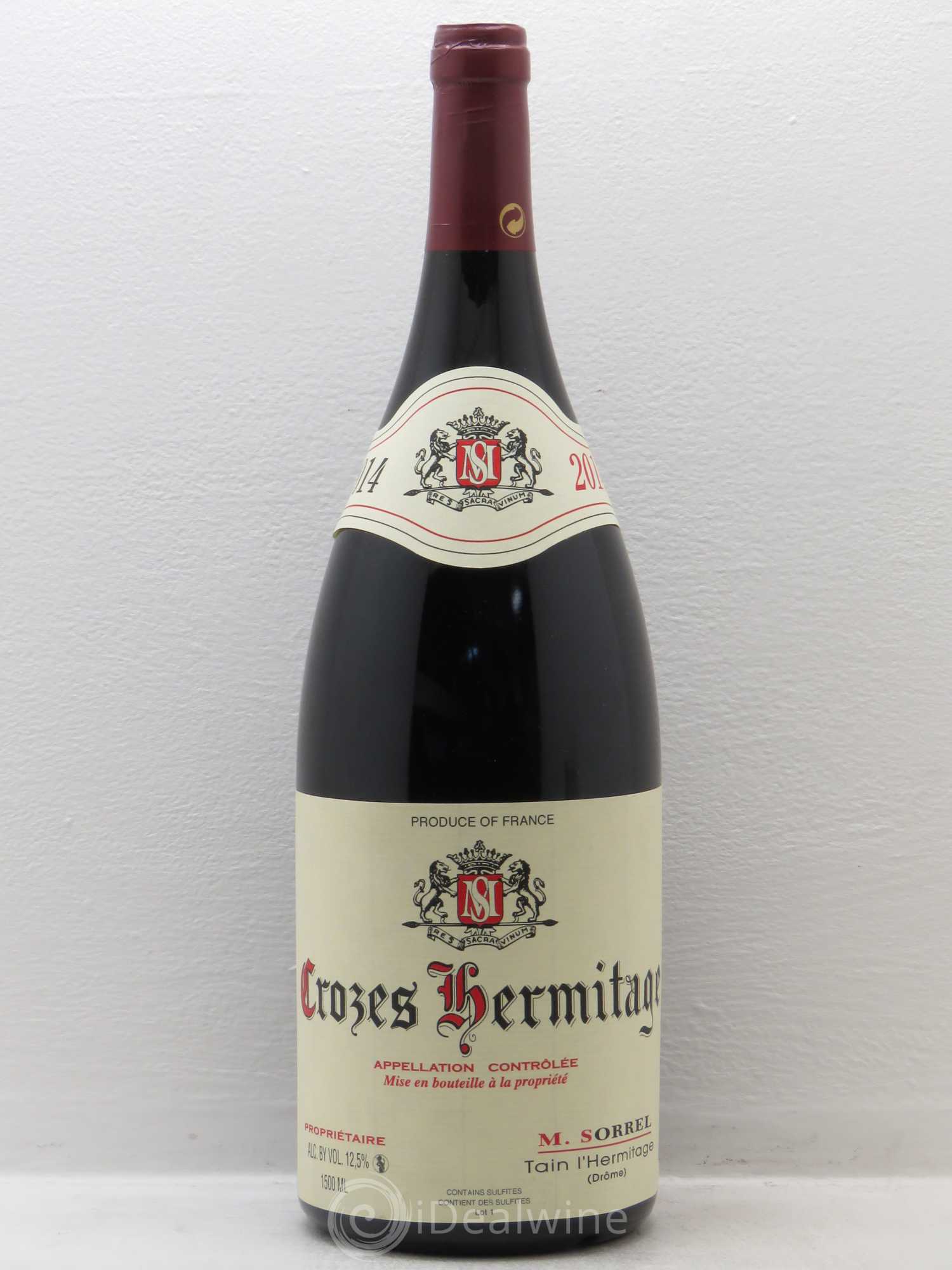 Crozes-Hermitage Domaine Marc Sorrel 2014 - Posten von 1 Magnum - 0