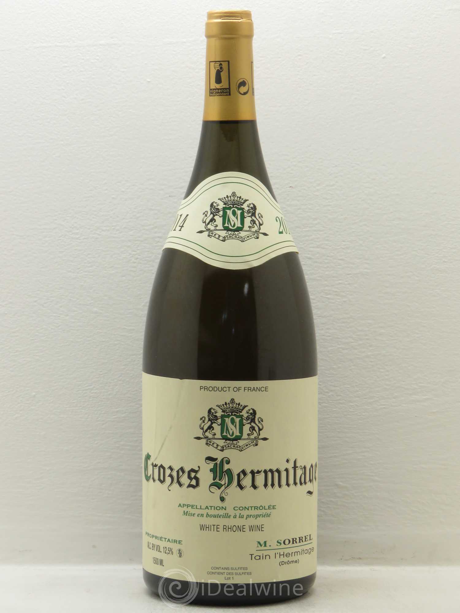 Crozes-Hermitage Domaine Marc Sorrel 2014 - Posten von 1 Magnum - 0