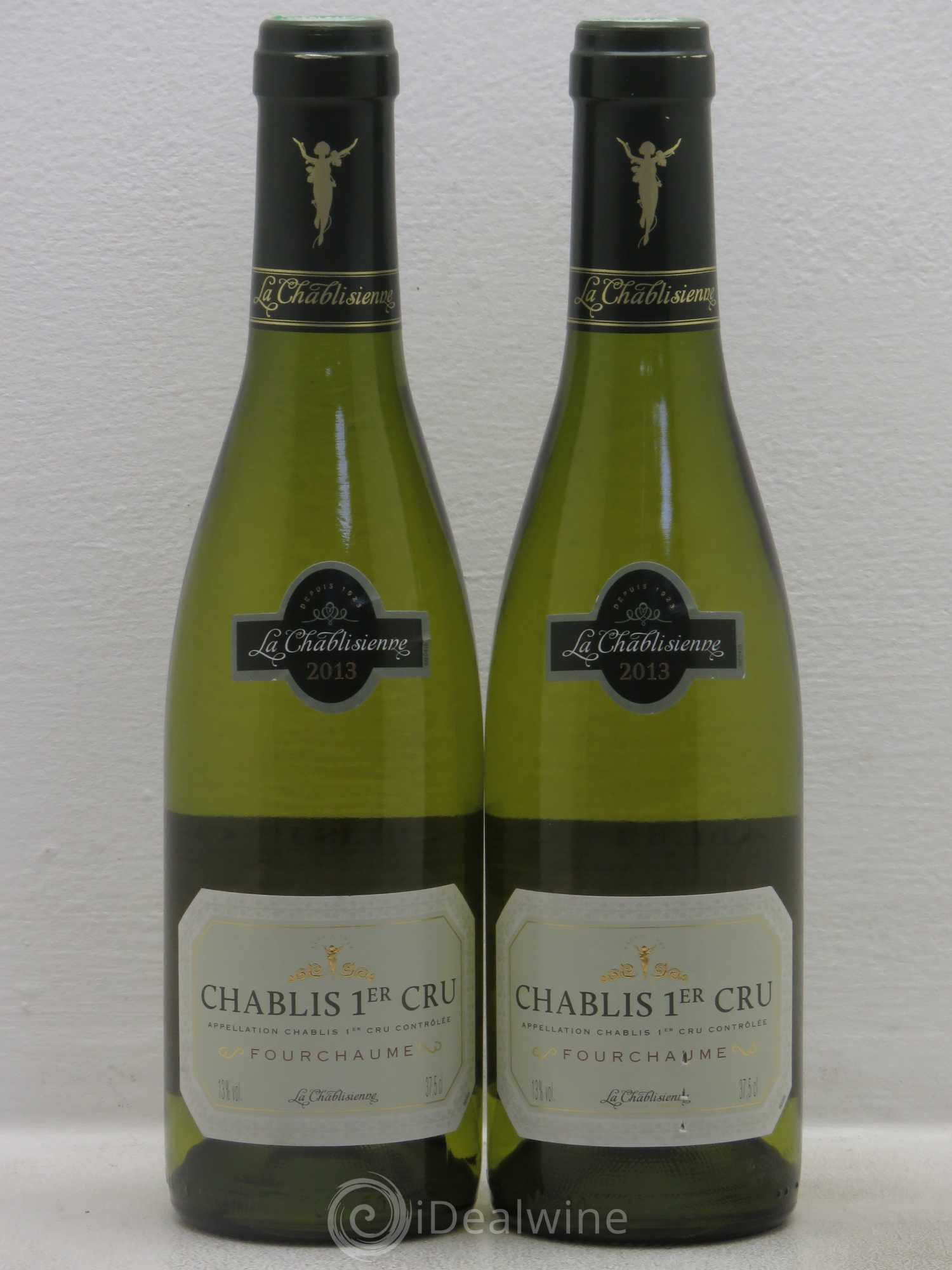 Chablis 1er Cru Fourchaume La Chablisienne 2013 - Posten von 2 Demi-Flaschen - 0