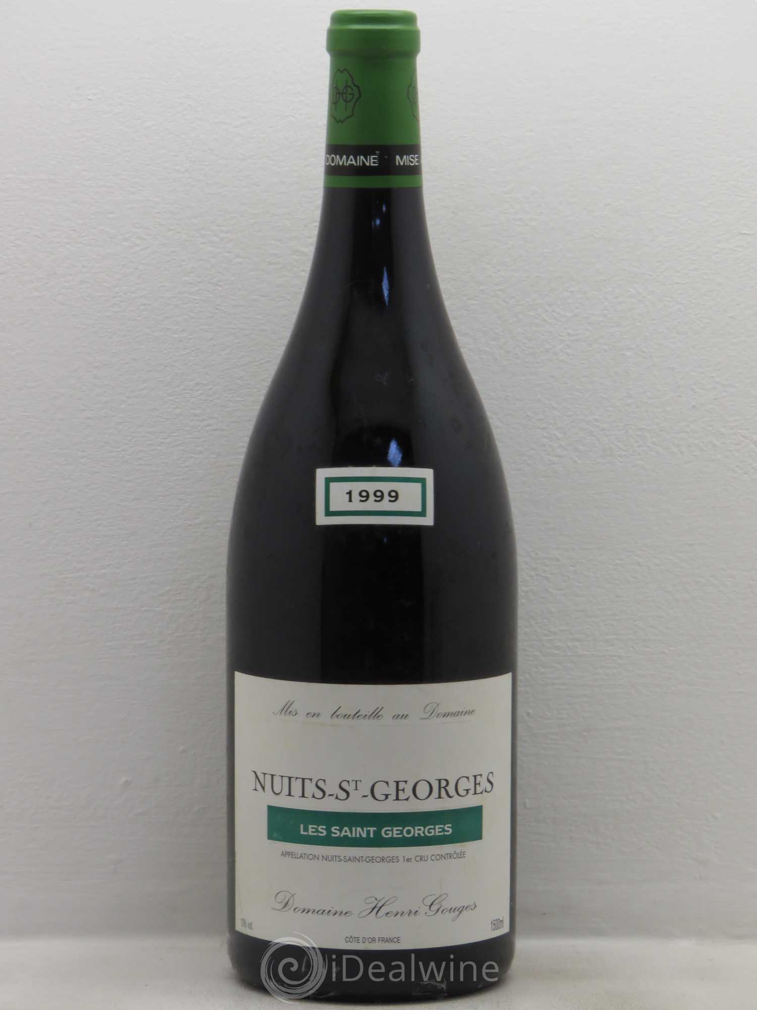 Nuits-Saint-Georges 1er Cru Les Saints Georges Henri Gouges 1999 - Posten von 1 Magnum - 0