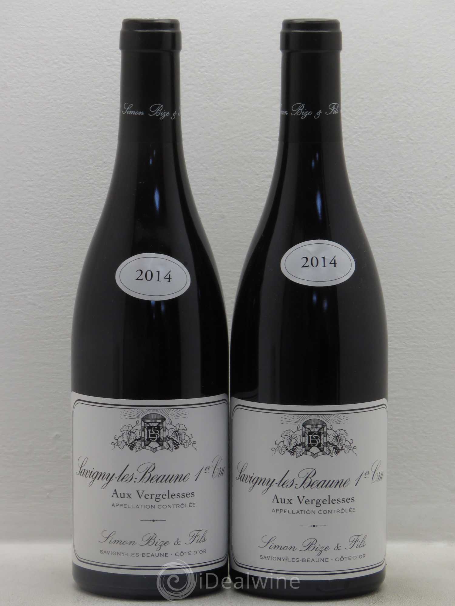 Savigny-lès-Beaune 1er Cru Aux Vergelesses Simon Bize & Fils 2014 - Lot de 2 bouteilles - 0