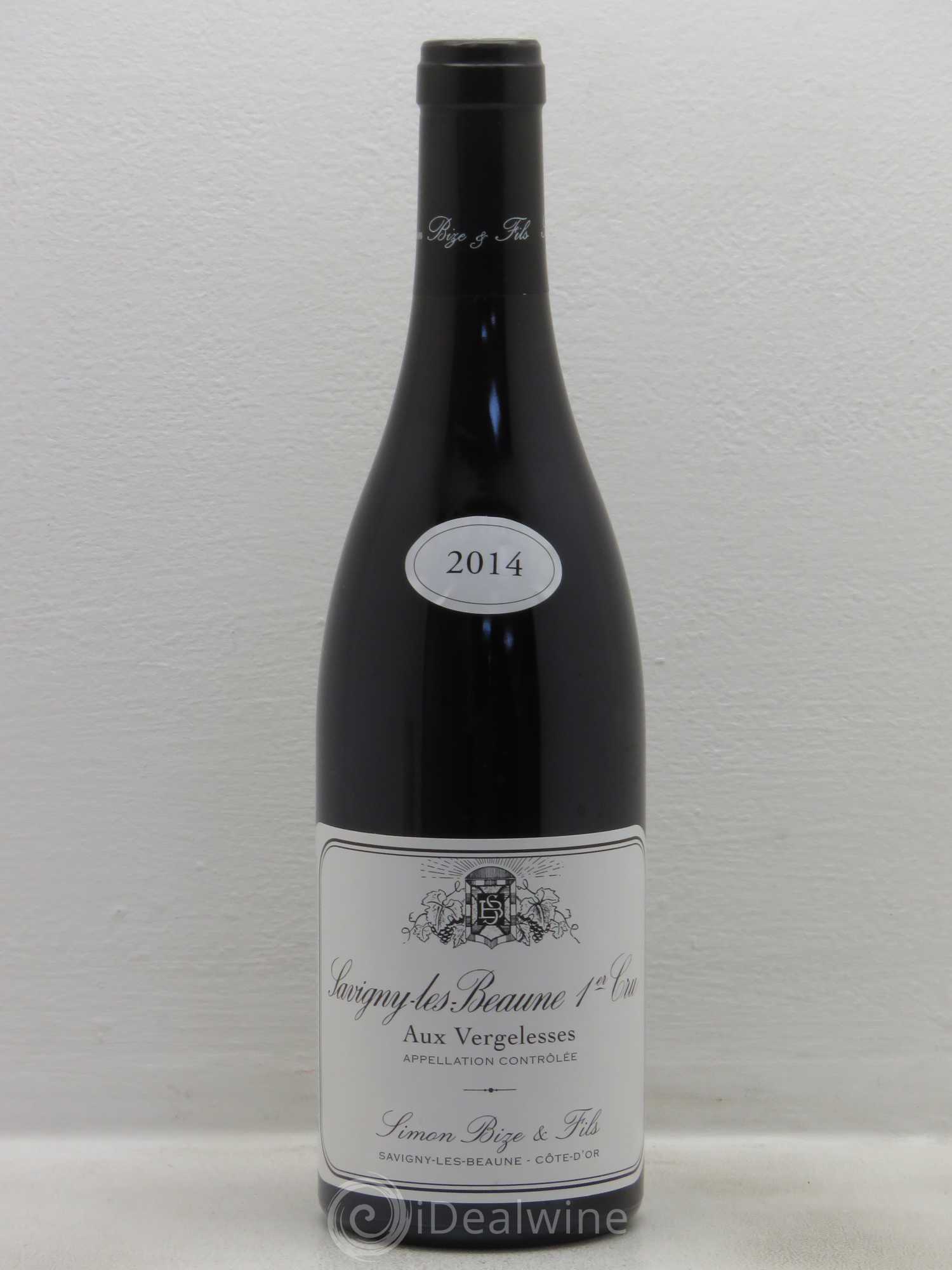 Savigny-lès-Beaune 1er Cru Aux Vergelesses Simon Bize & Fils 2014 - Lot de 1 bouteille - 0