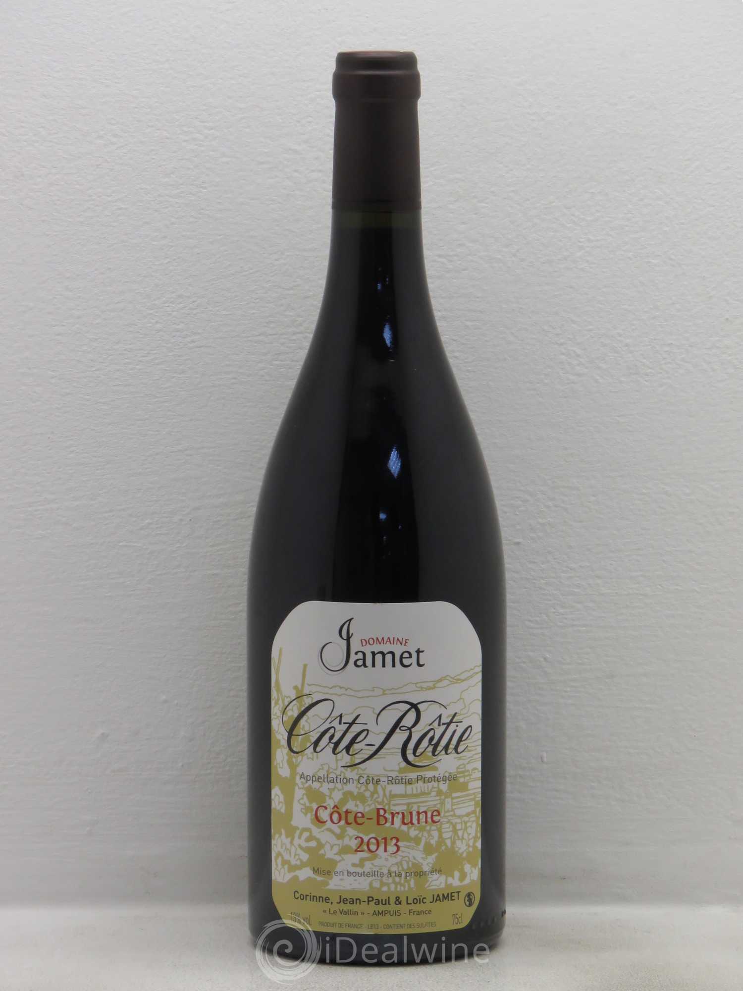 Côte-Rôtie Côte Brune Jamet (Domaine) 2013 - Lot de 1 bouteille - 0