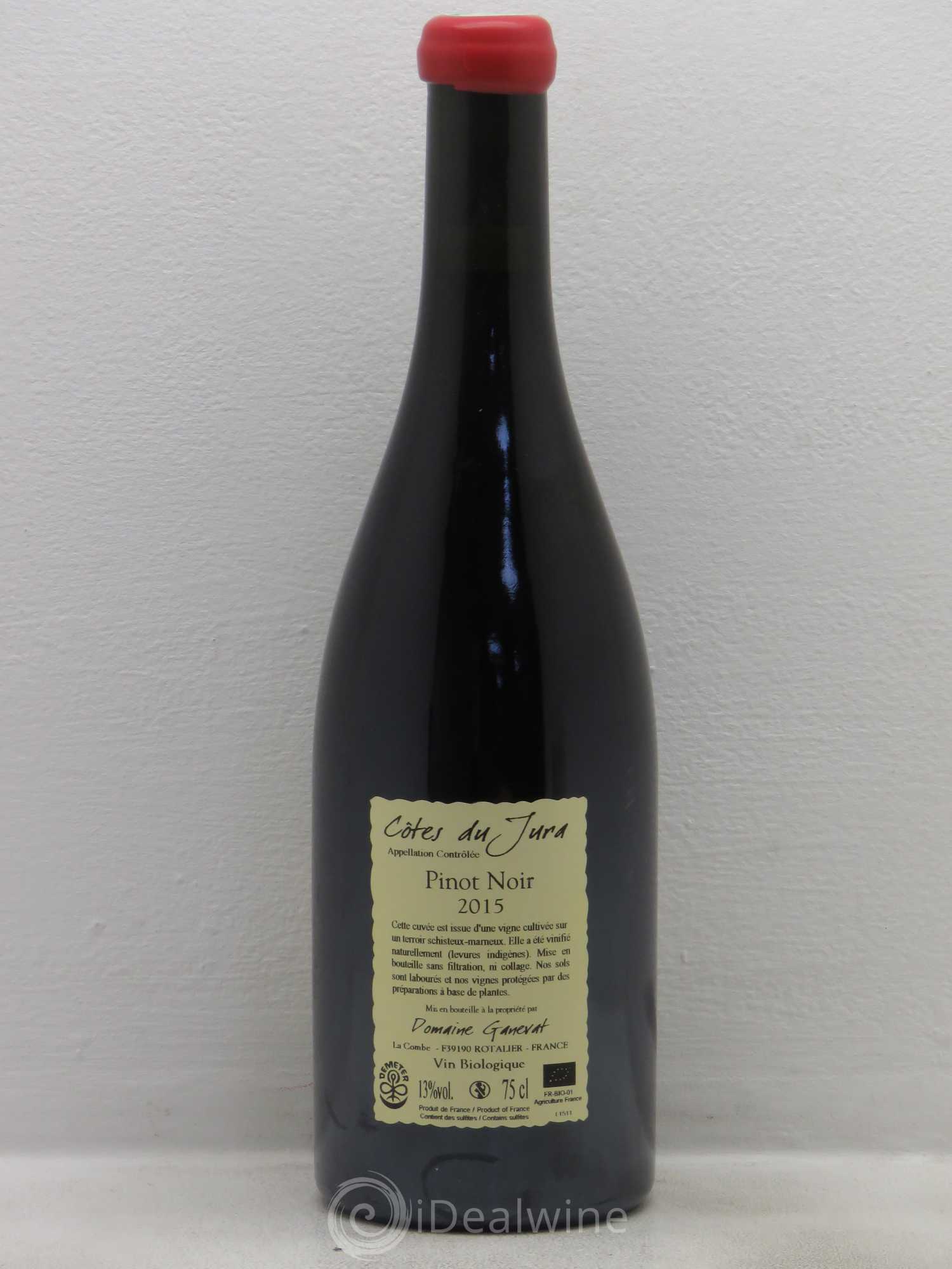 Côtes du Jura En Billat Domaine Ganevat 2015 - Posten von 1 Flasche - 1