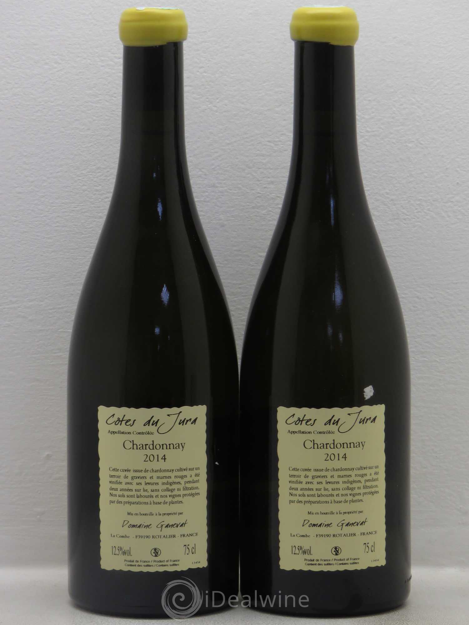 Côtes du Jura Les Gryphees VV Domaine Ganevat 2014 - Posten von 2 Flaschen - 1