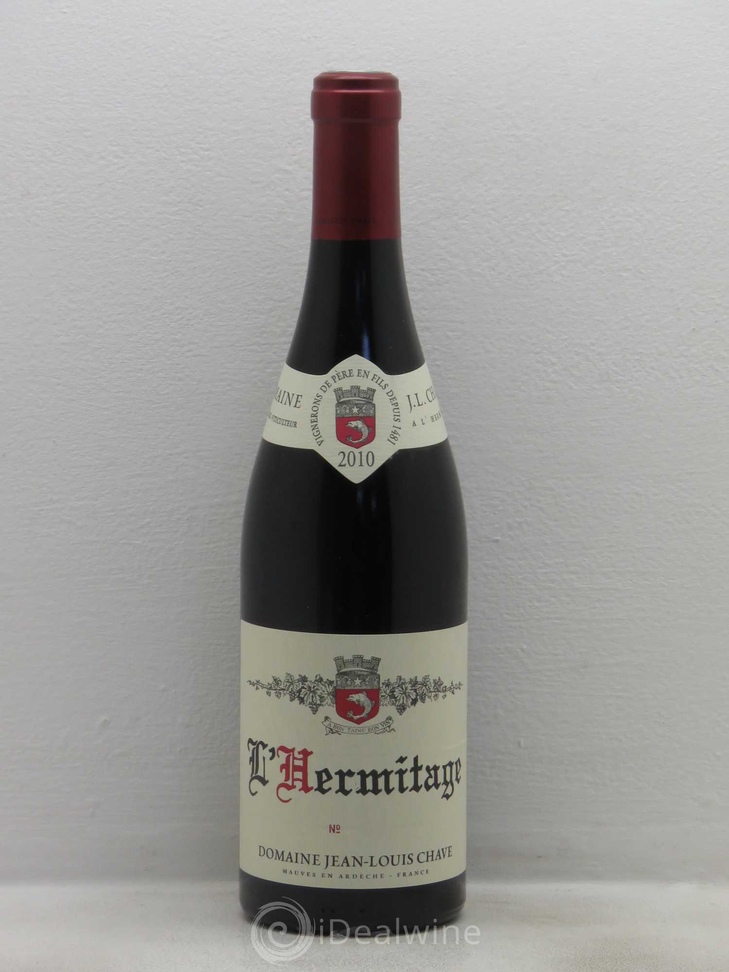 Hermitage Jean-Louis Chave 2010 - Lot de 1 bouteille - 0
