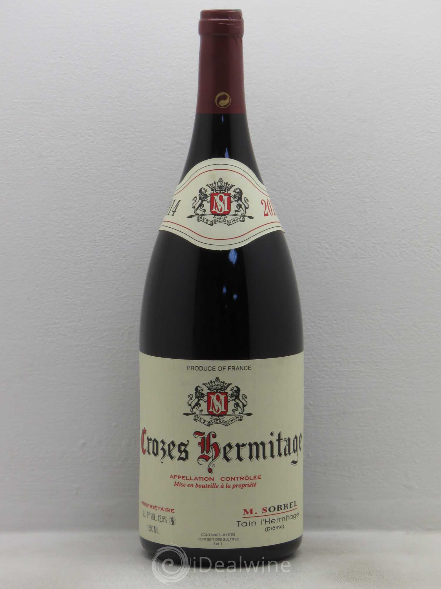 Crozes-Hermitage Marc Sorrel 2014 - Posten von 1 Magnum - 0