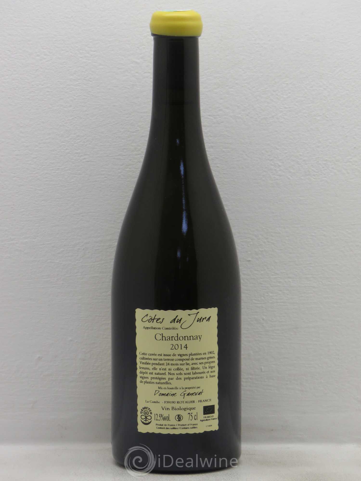 Côtes du Jura Les Chalasses Vieilles Vignes Jean-François Ganevat (Domaine) 2014 - Lot de 1 bouteille - 1