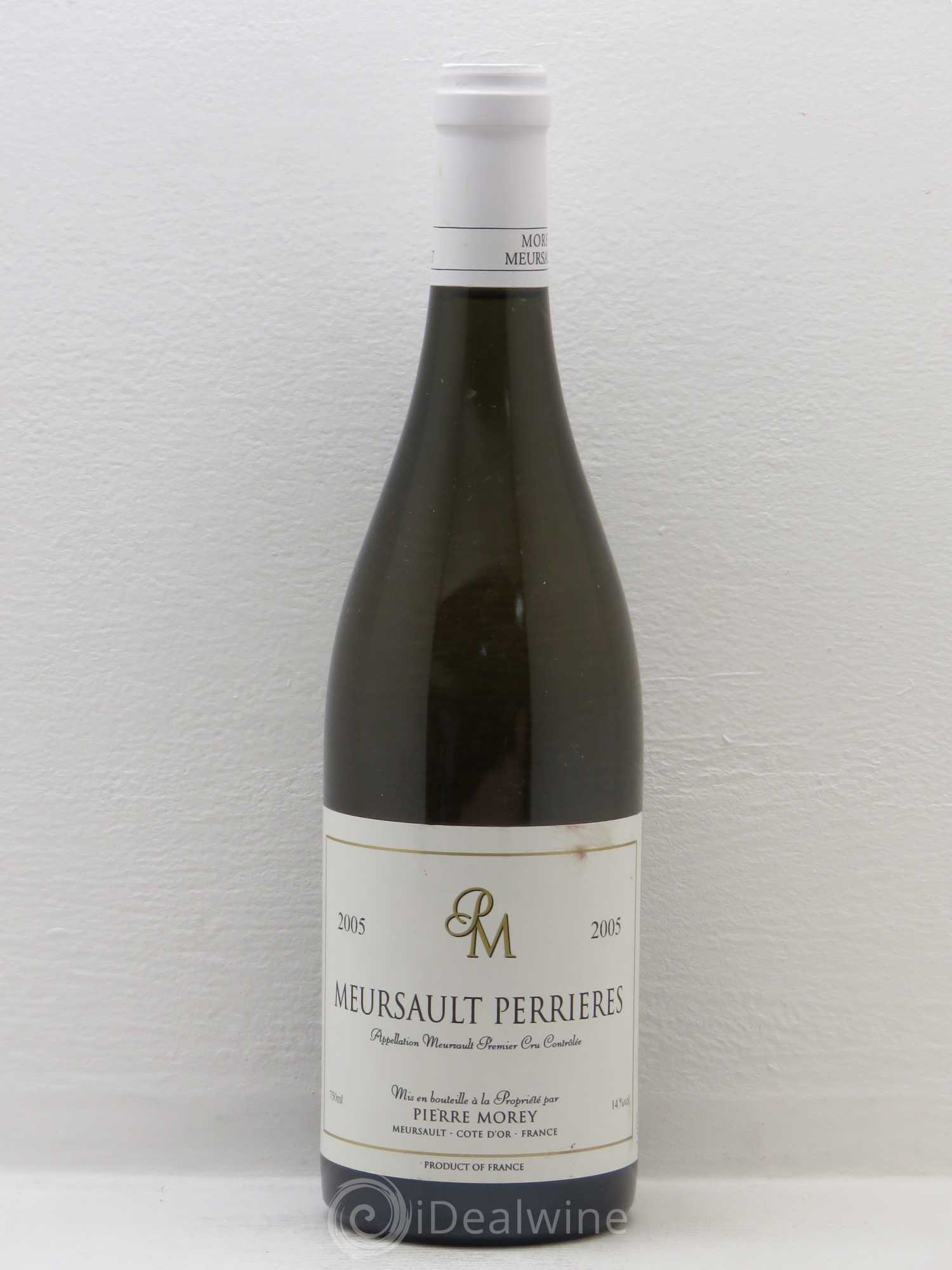 Meursault 1er Cru Perrières Pierre Morey (Domaine) 2005 - Lot de 1 bouteille - 0