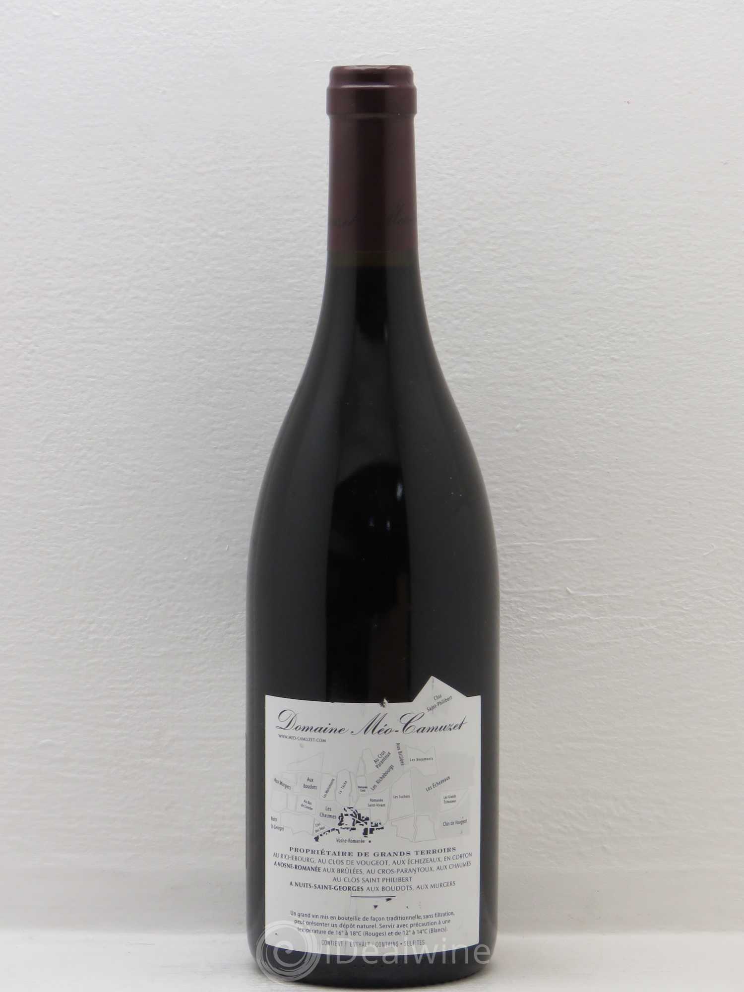 Vosne-Romanée 1er Cru Au Cros Parantoux Méo-Camuzet (Domaine) 2012 - Lot de 1 bouteille - 1