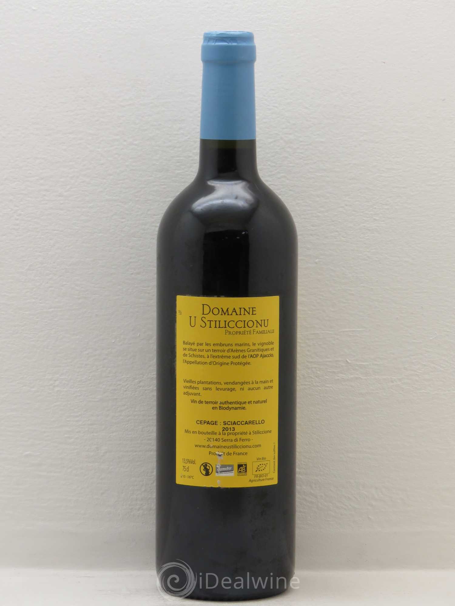 Ajaccio U Stiliccionu Damianu sciaccarello  2013 - Posten von 1 Flasche - 1