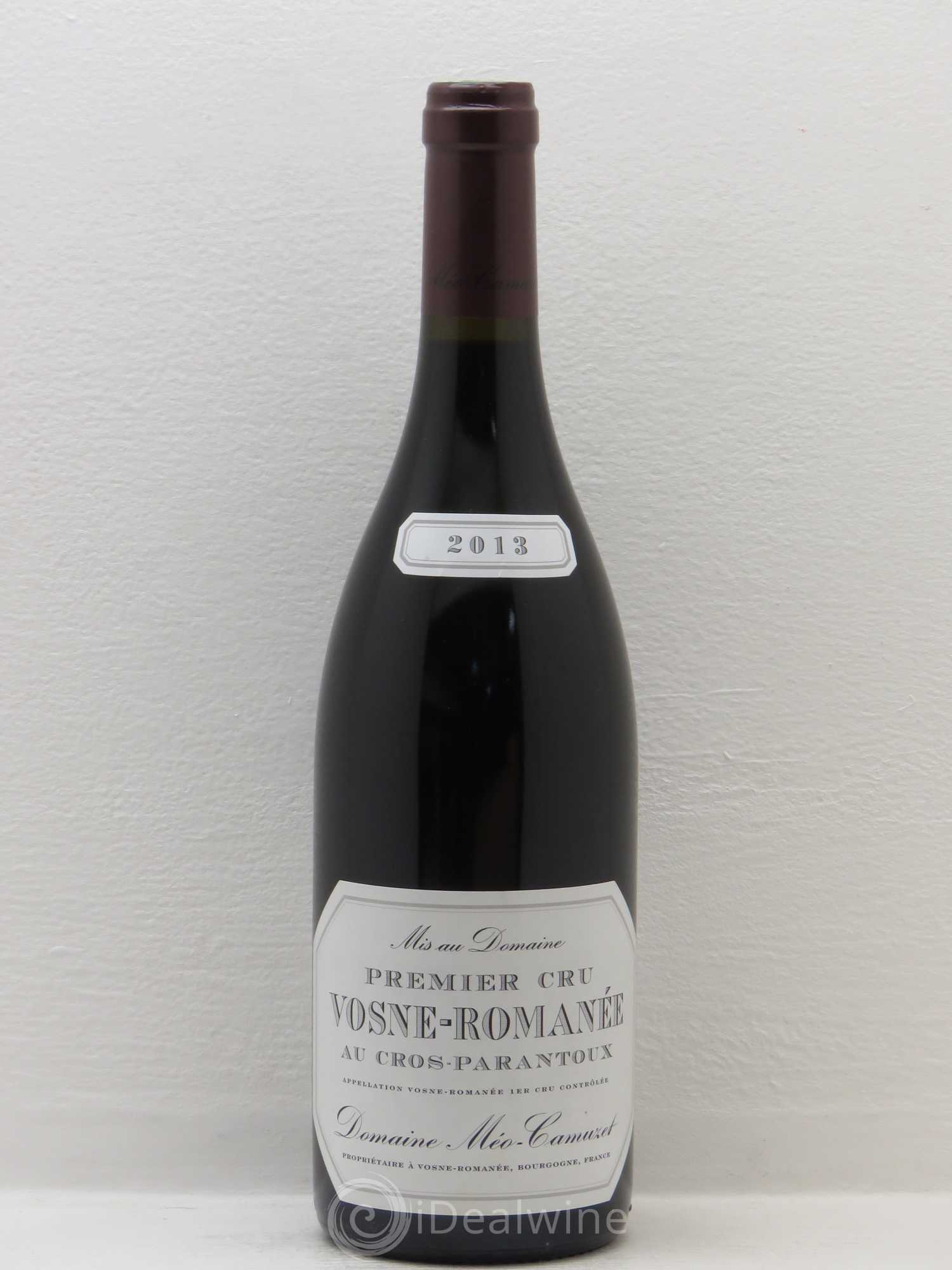 Vosne-Romanée 1er Cru Au Cros Parantoux Méo-Camuzet (Domaine) 2013 - Lot de 1 bouteille - 0