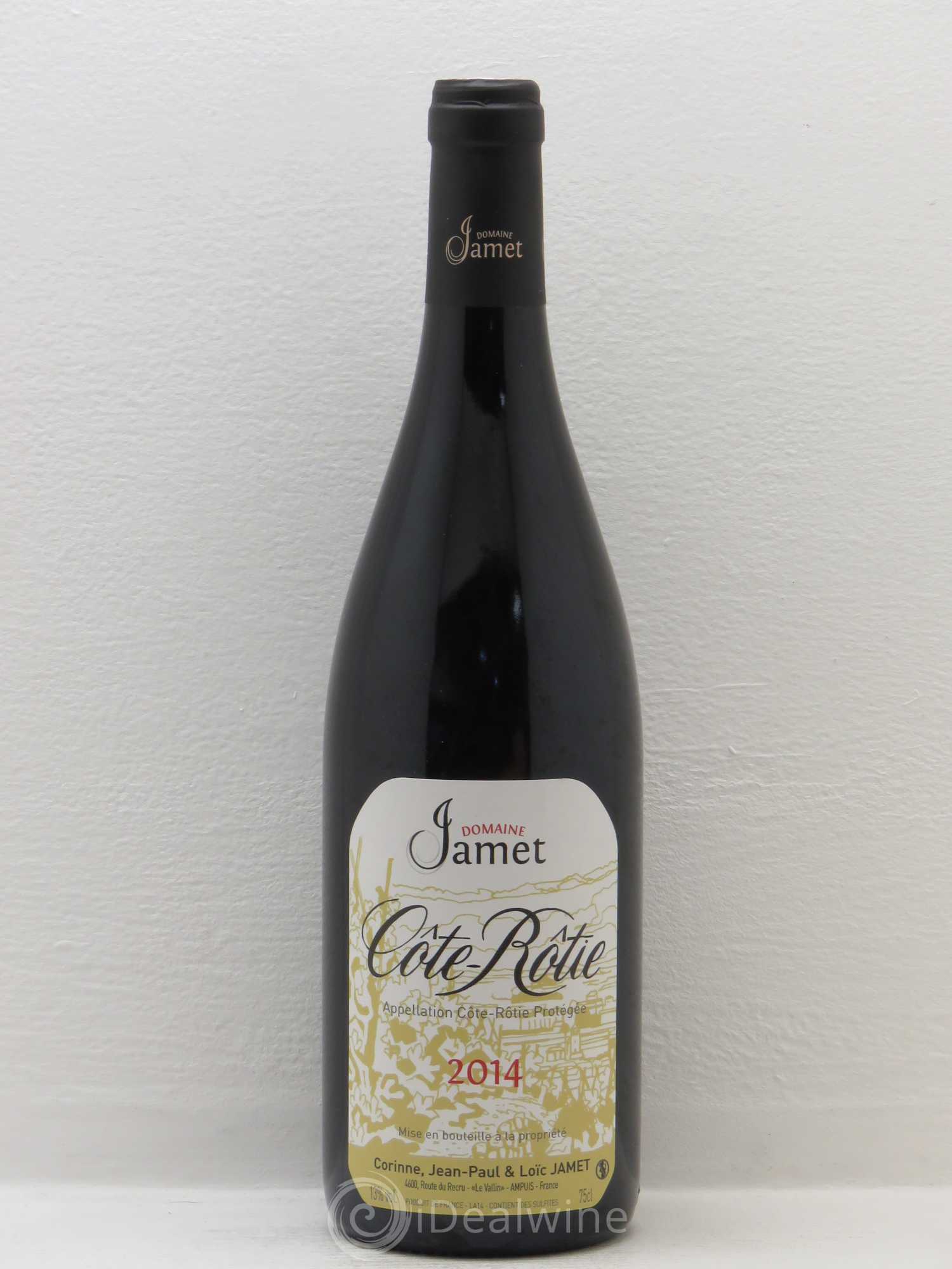 Côte-Rôtie Jamet (Domaine) 2014 - Lot de 1 bouteille - 0
