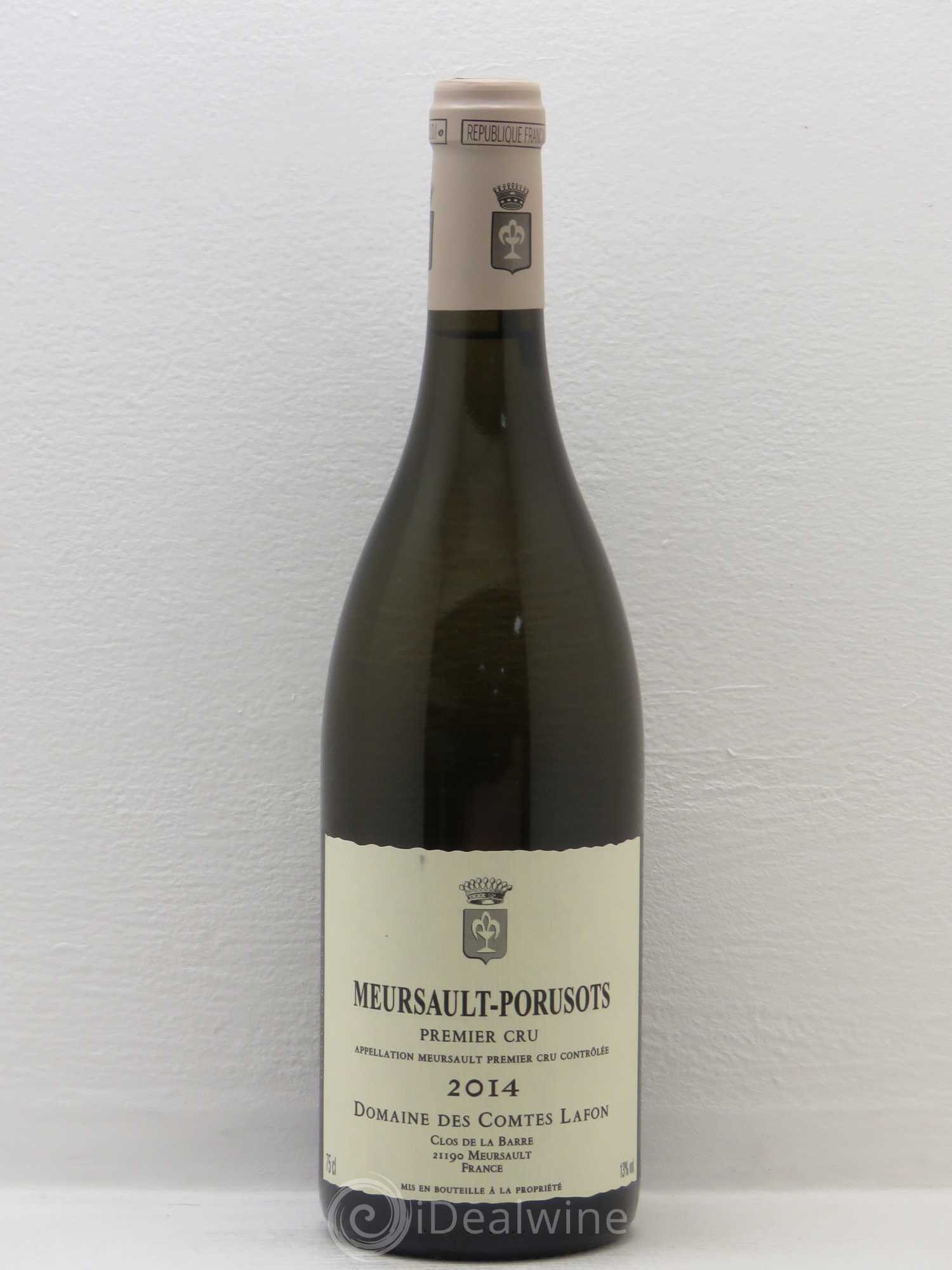 Meursault 1er Cru Porusots Comtes Lafon (Domaine des) 2014 - Posten von 1 Flasche - 0
