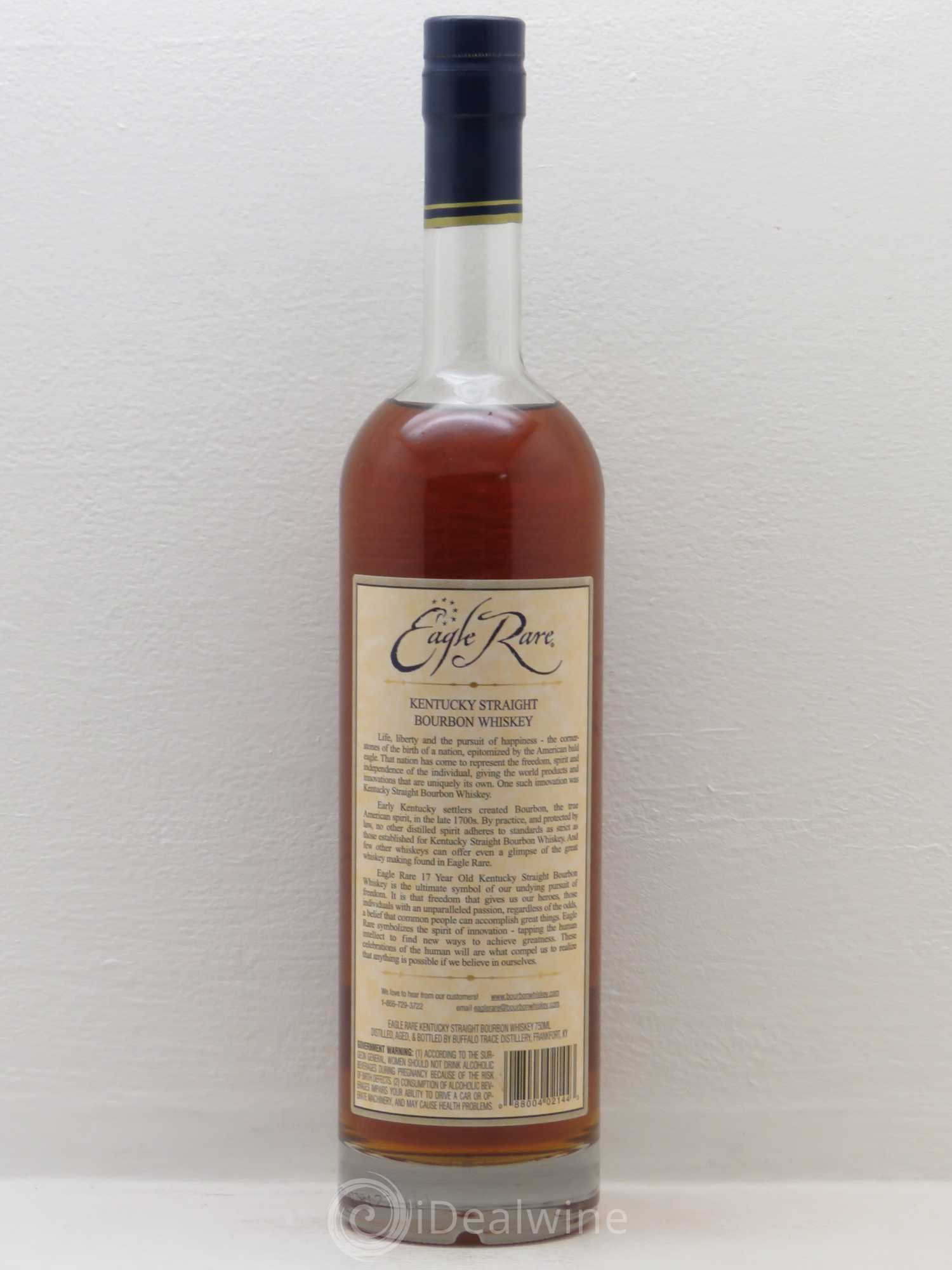 Whisky USA/ KENTUCKY Eagle rare 17 years old (45°) bottled spring 2014 2014 - Posten von 1 Flasche - 0