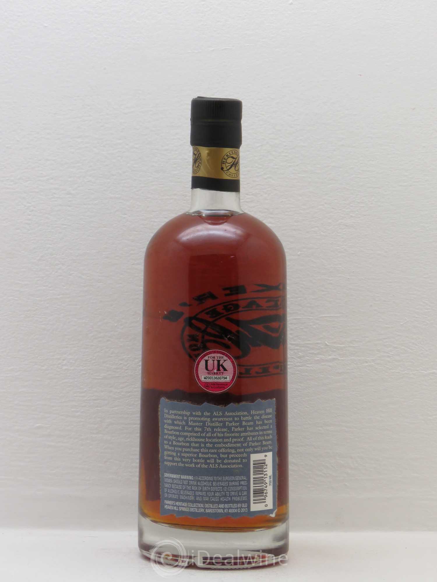 Whisky Kentucky straight Bourbon Whiskey Parker's Heritage collection single barrel Promise of hope - Posten von 1 Flasche - 1