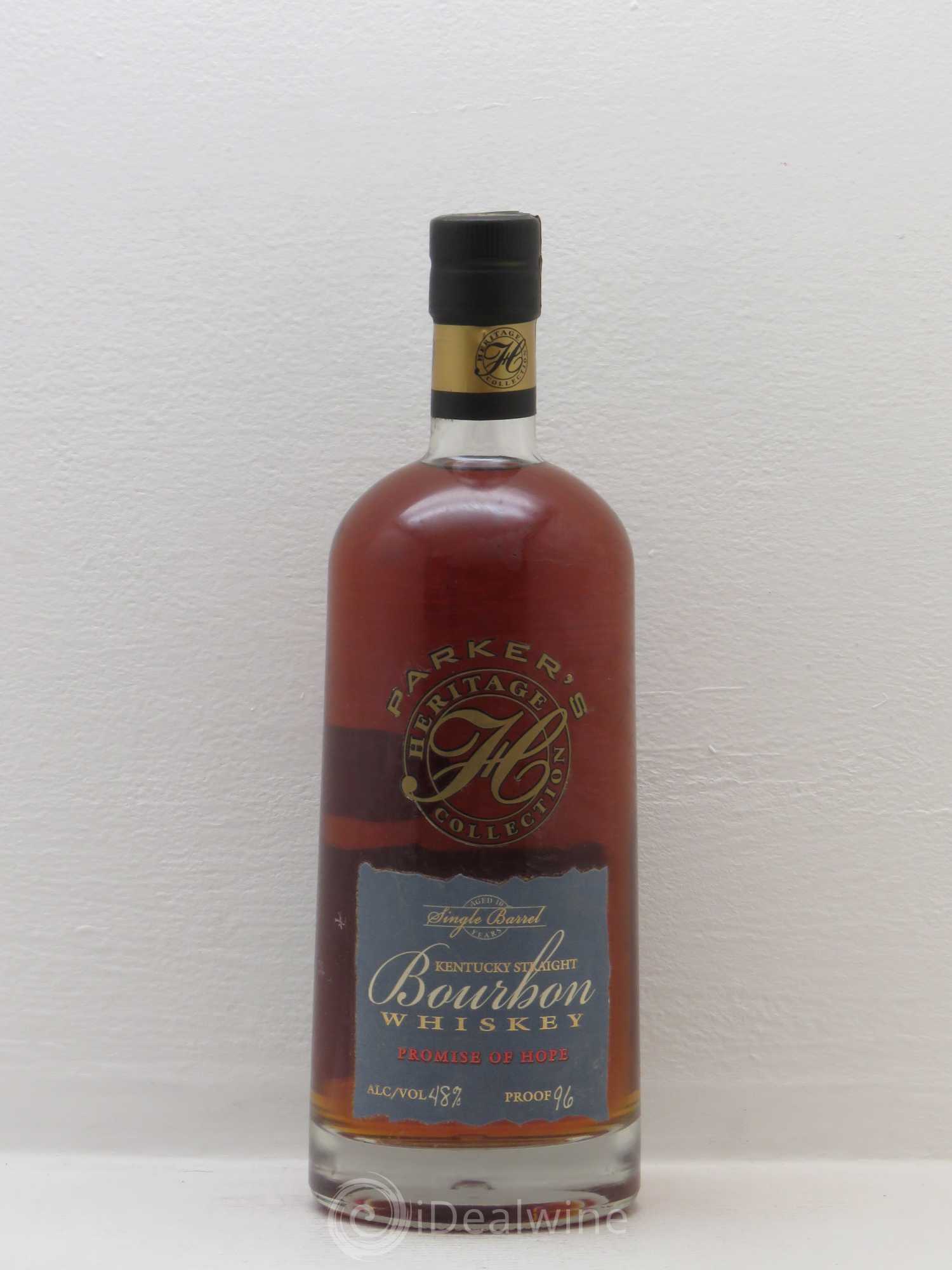 Whisky Kentucky straight Bourbon Whiskey Parker's Heritage collection single barrel Promise of hope - Posten von 1 Flasche - 0