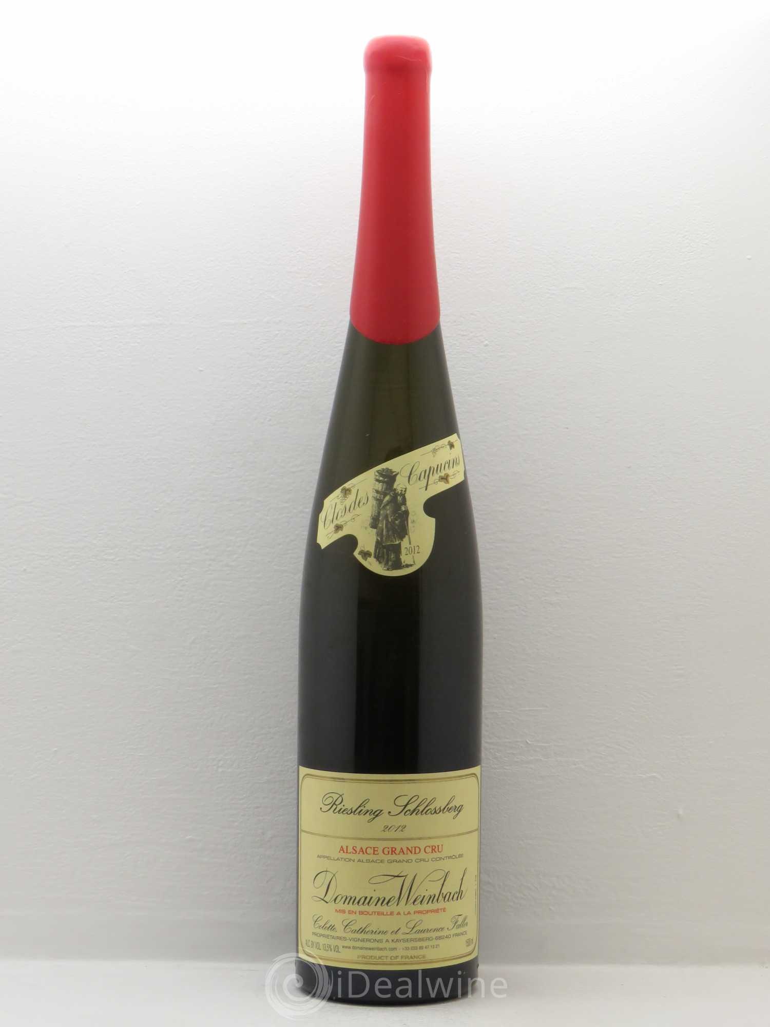 Alsace Grand Cru Schlossberg Riesling Weinbach (Domaine) 2012 - Posten von 1 Magnum - 0