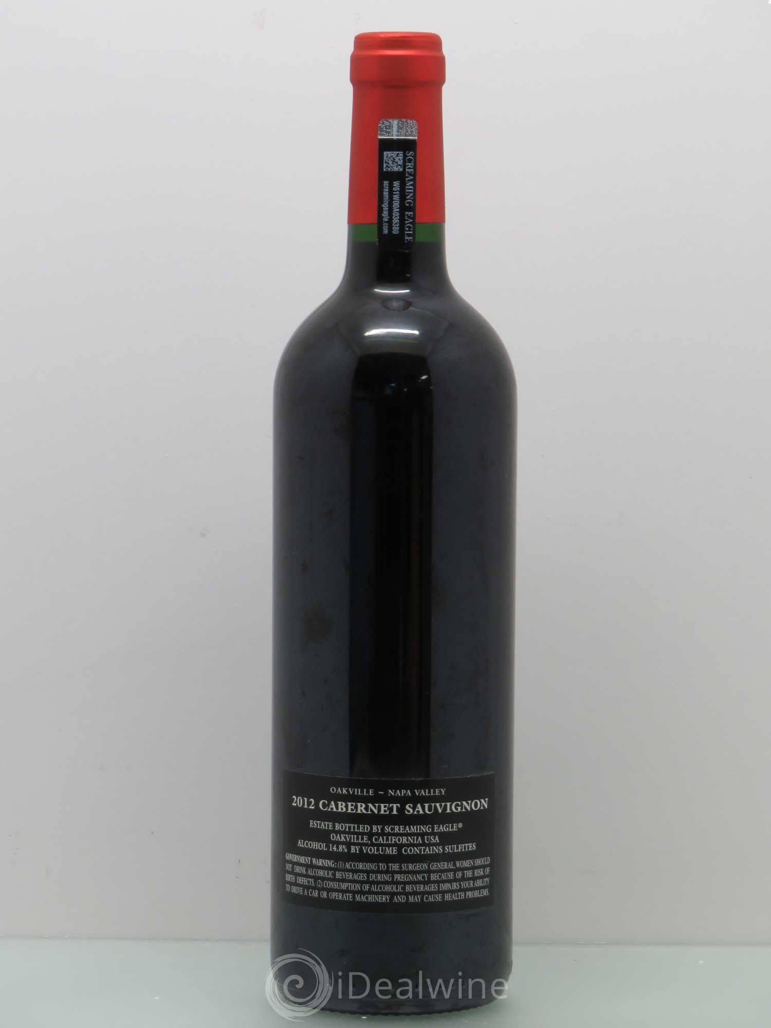 Oakville Napa Valley Screaming Eagle Stanley Kroenke 2012 - Lot de 1 bouteille - 1