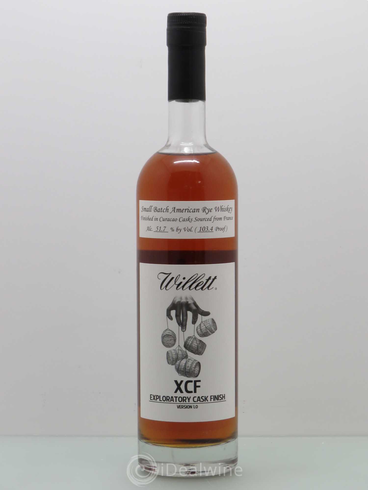 Whisky Willett Exploratory cask finish curaçao Cask distillé en 2006 bottled 2014 51,70° (70cl) 2006 - Posten von 1 Flasche - 0