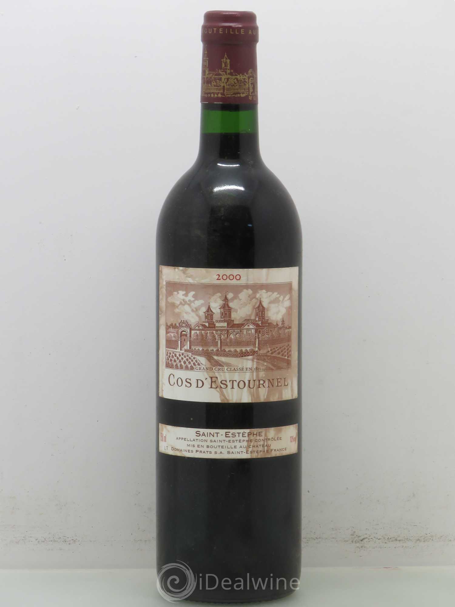 Cos d'Estournel 2ème Grand Cru Classé 2000 - Lot de 1 bouteille - 0