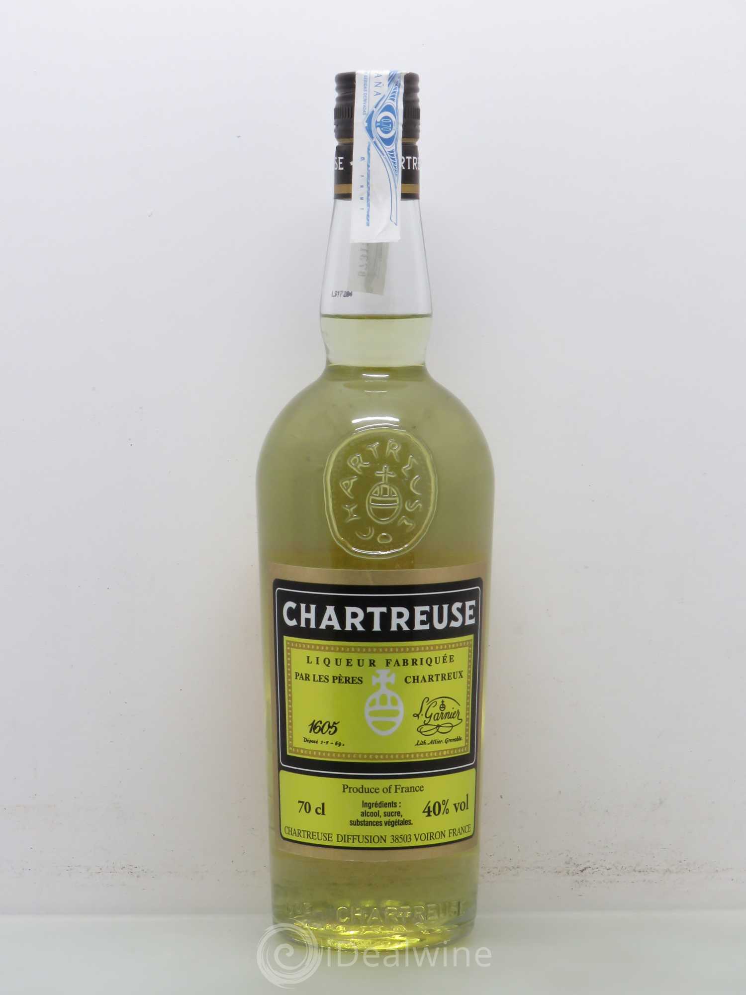 Chartreuse Pères Chartreux Jaune Santa Tecla 40º 2001 - Posten von 1 Flasche - 0