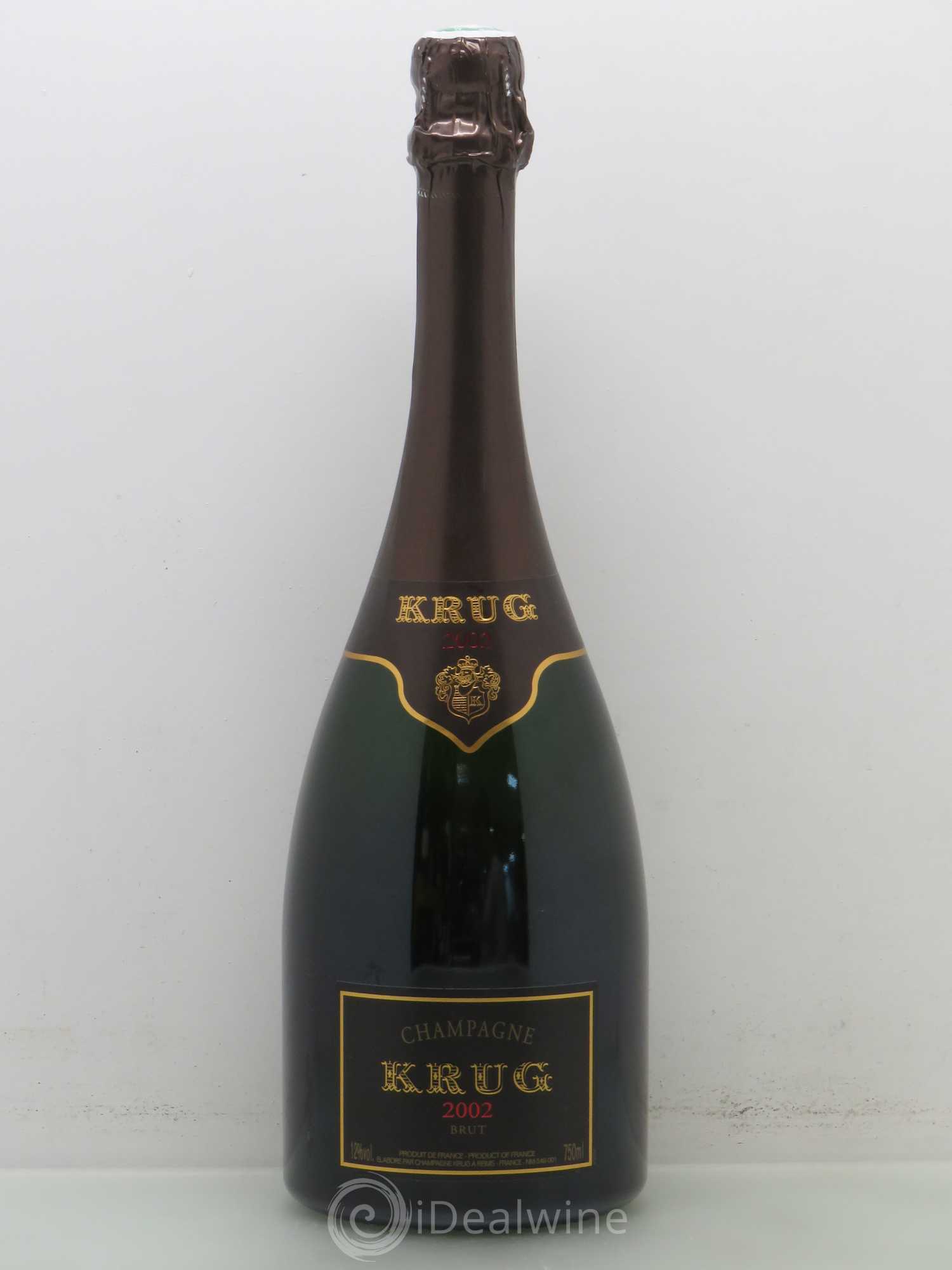 Vintage Krug 2002 - Lot de 1 bouteille - 0