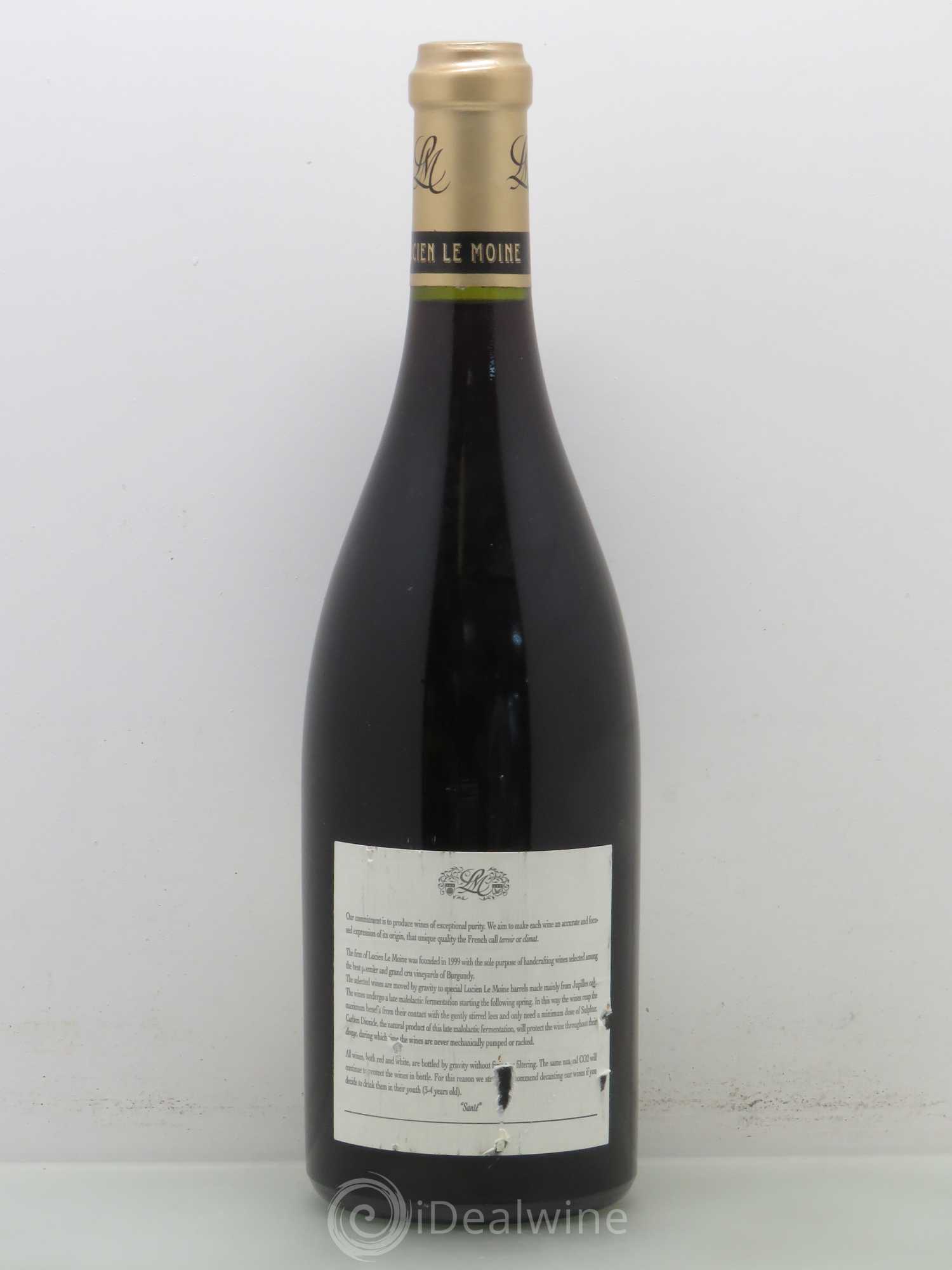 Gevrey-Chambertin 1er Cru Les Cazetiers Lucien Le Moine 2003 - Posten von 1 Flasche - 1