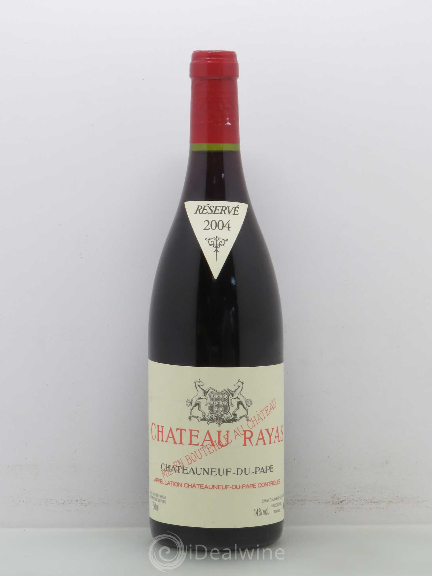 Châteauneuf-du-Pape Château Rayas Emmanuel Reynaud 2004 - Lot de 1 bouteille - 0