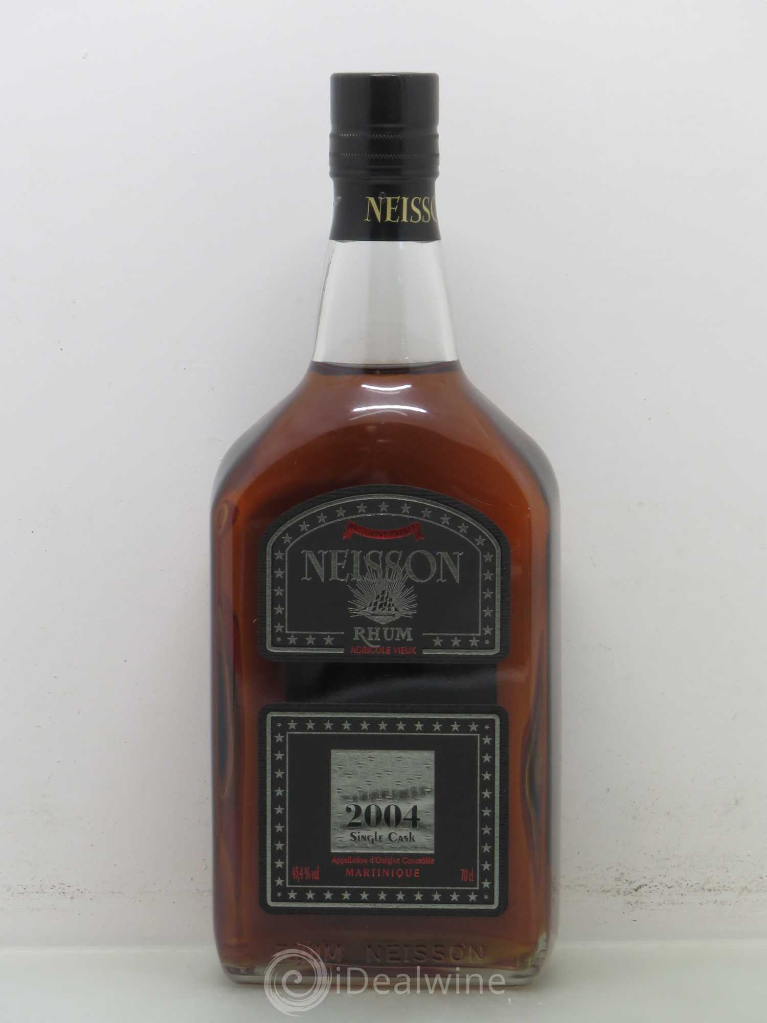 Rhum Distillerie Neisson Millésimé fut unique distillé en 2004 embouteillé en 2015 45,4° 2004 - Lotto di 1 bottiglia - 0