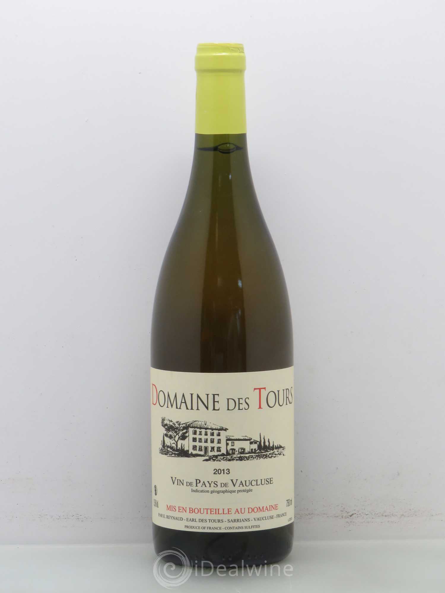 Vaucluse (Vin de Pays de Vaucluse) Domaine des Tours Emmanuel Reynaud 2013 - Lot de 1 bouteille - 0