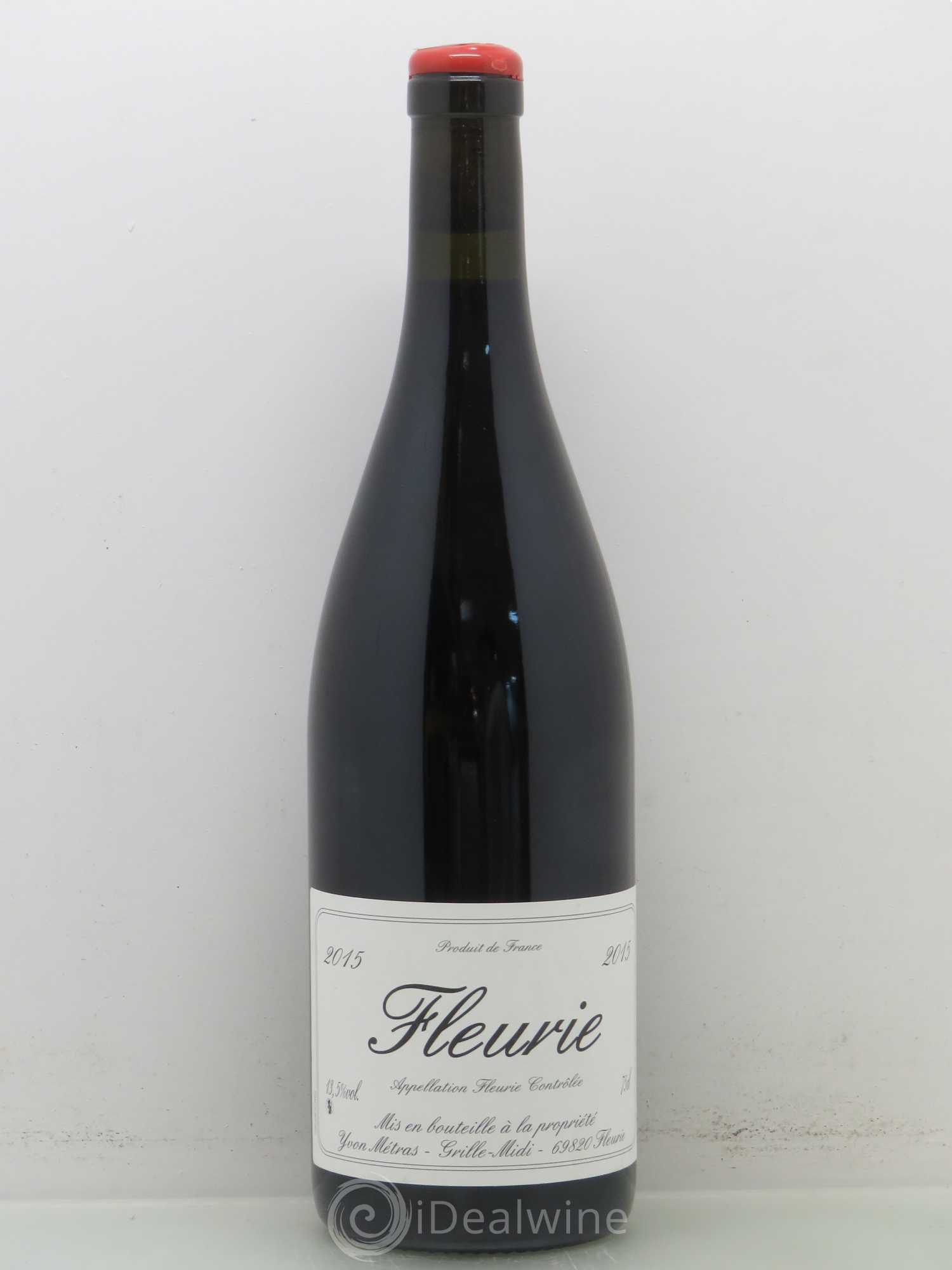 Fleurie Yvon Métras 2015 - Lot de 1 bouteille - 0