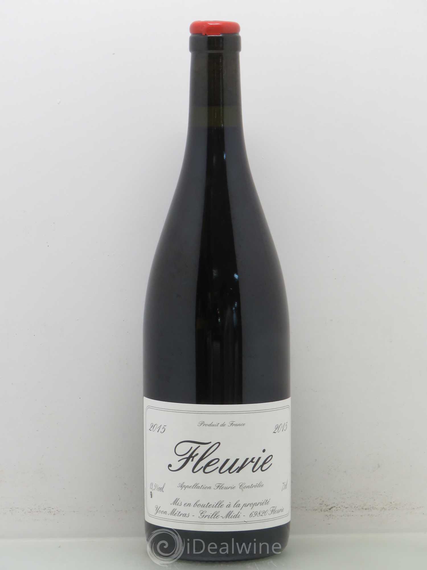 Fleurie Yvon Métras 2015 - Lot de 1 bouteille - 0