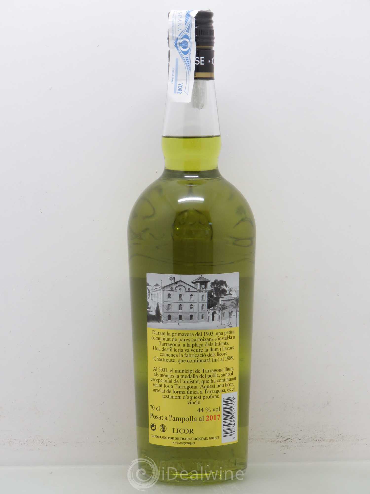 Chartreuse Pères Chartreux épiscopale La Tau 44° (1/3 Verte 2/3 Jaune) 2017 - Posten von 1 Flasche - 1